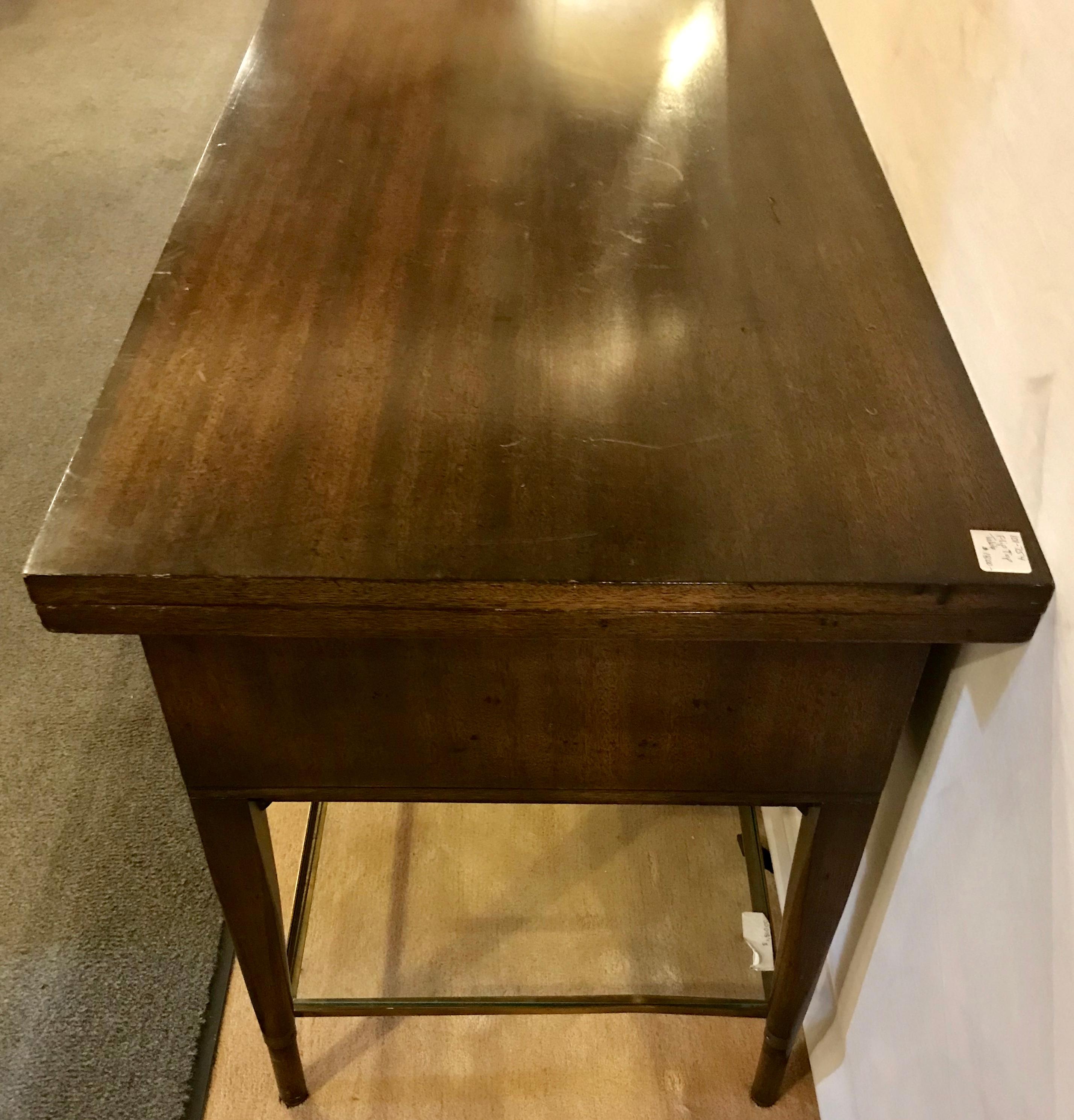 Mid-Century Modern Paul McCobb Flip Top Server Game or Small Dining Table 2