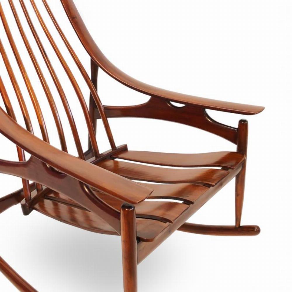 Mid-Century moderno Sedia a dondolo moderna del Mid Century, A.I.C. 1950. in vendita
