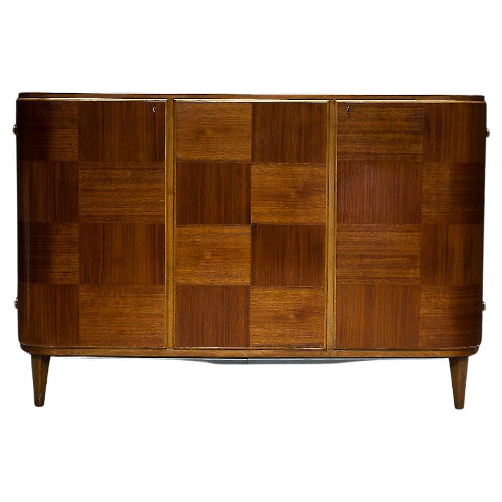 Mid-Century Modern Scandinavian Cabinet and Sideboard by Carl Axel Acking For Sale