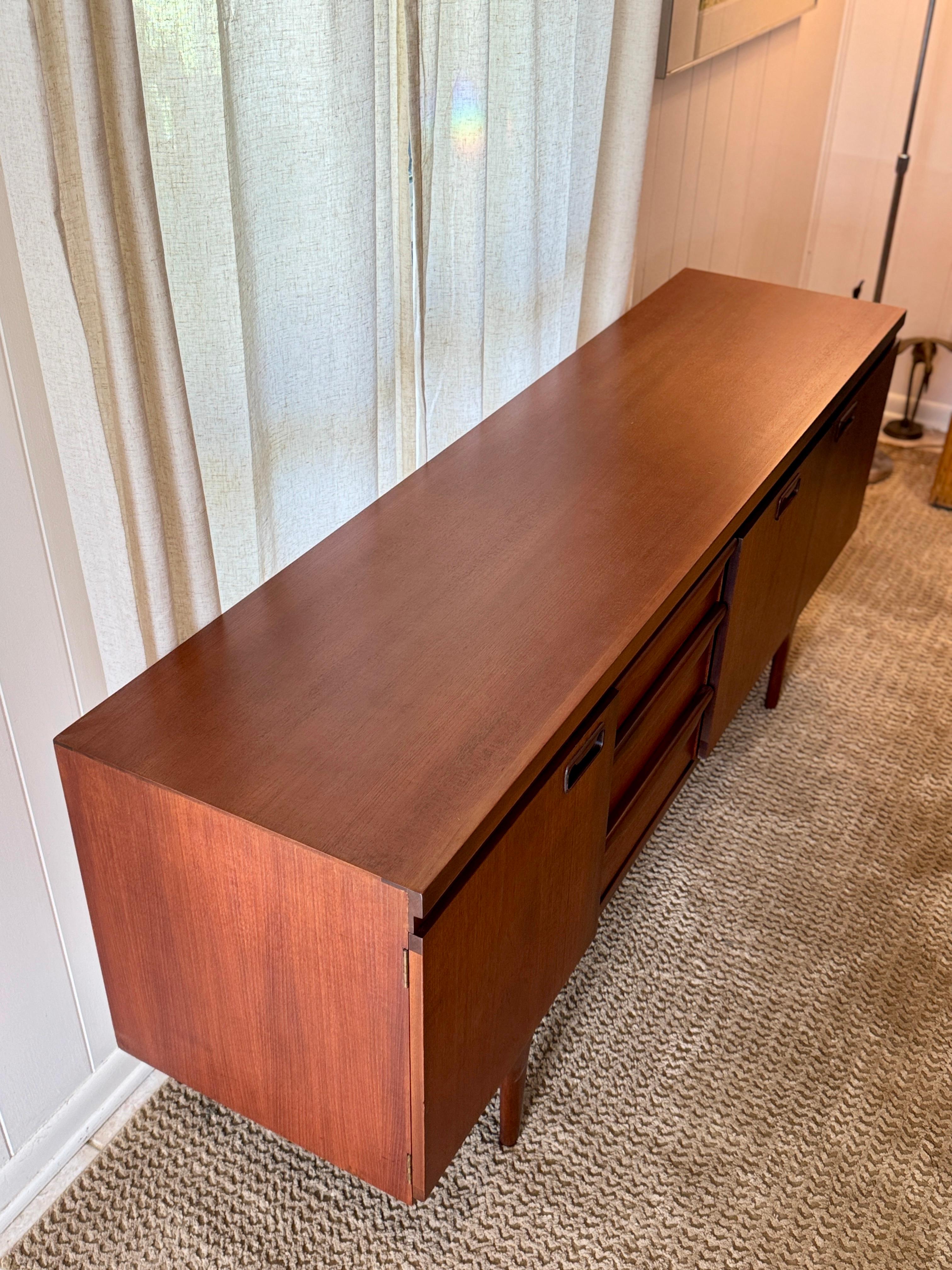 Mid-20th Century A mid century modern sideboard by British furniture maker Greaves & Thomas