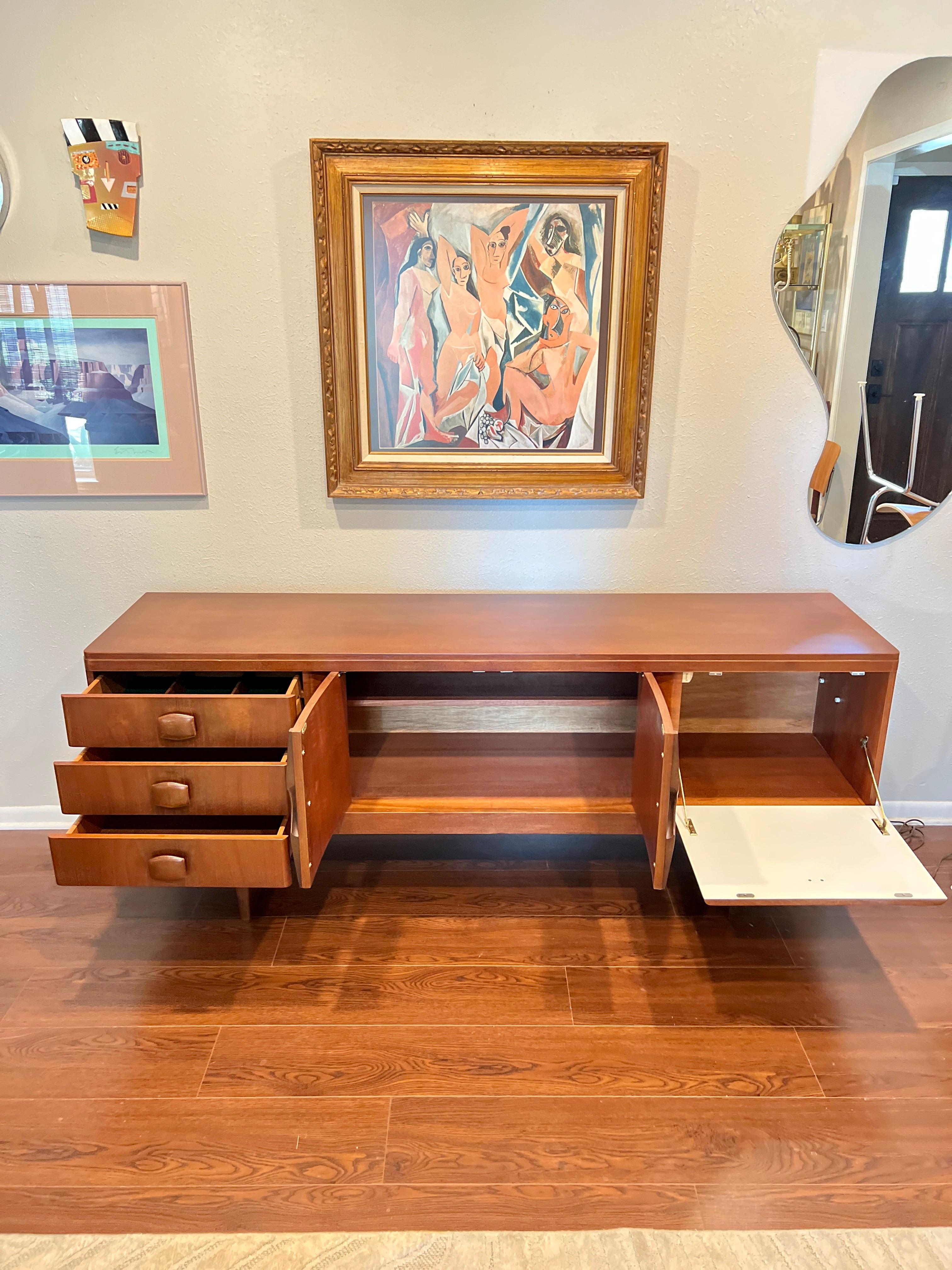 A mid century modern sideboard in teak by Stonehill, circa 1960s 5