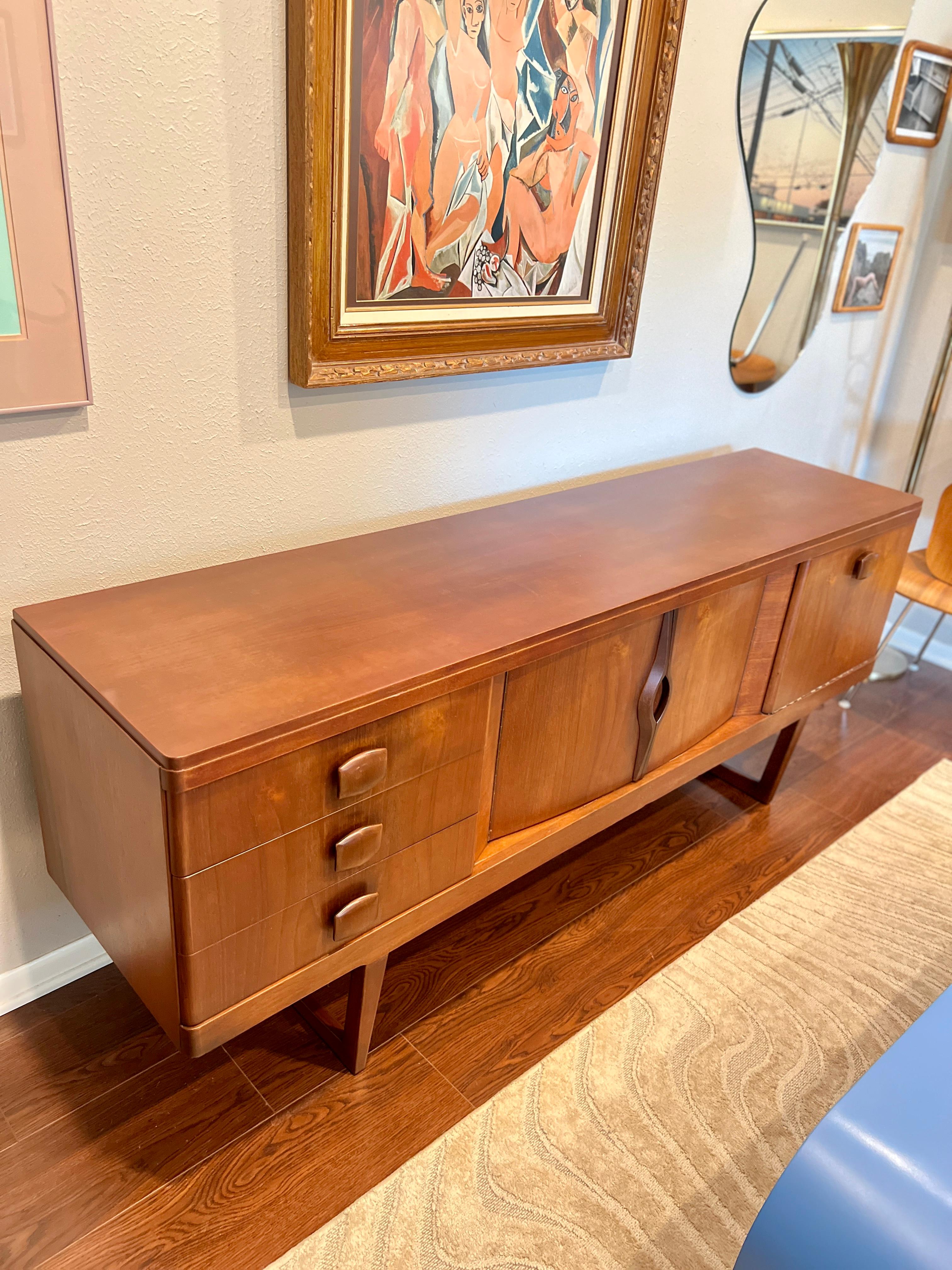 A mid century modern sideboard in teak by Stonehill, circa 1960s 10