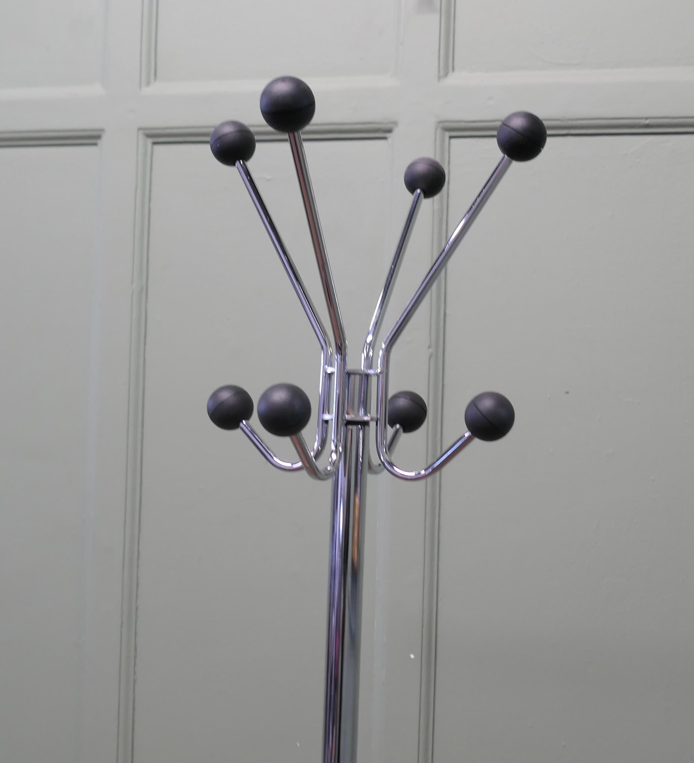 Chrome A Mid Century Modern Sputnik Style Hall Stand  This is a very stylish Stand For Sale