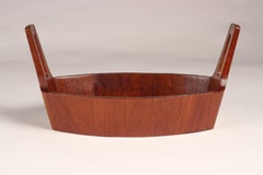 Mid-Century Modern Teak Arni Form Italian Bowl
