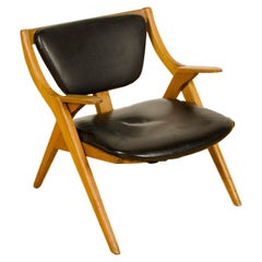 Midcentury Modern Teak Lounge Chair, circa 1950