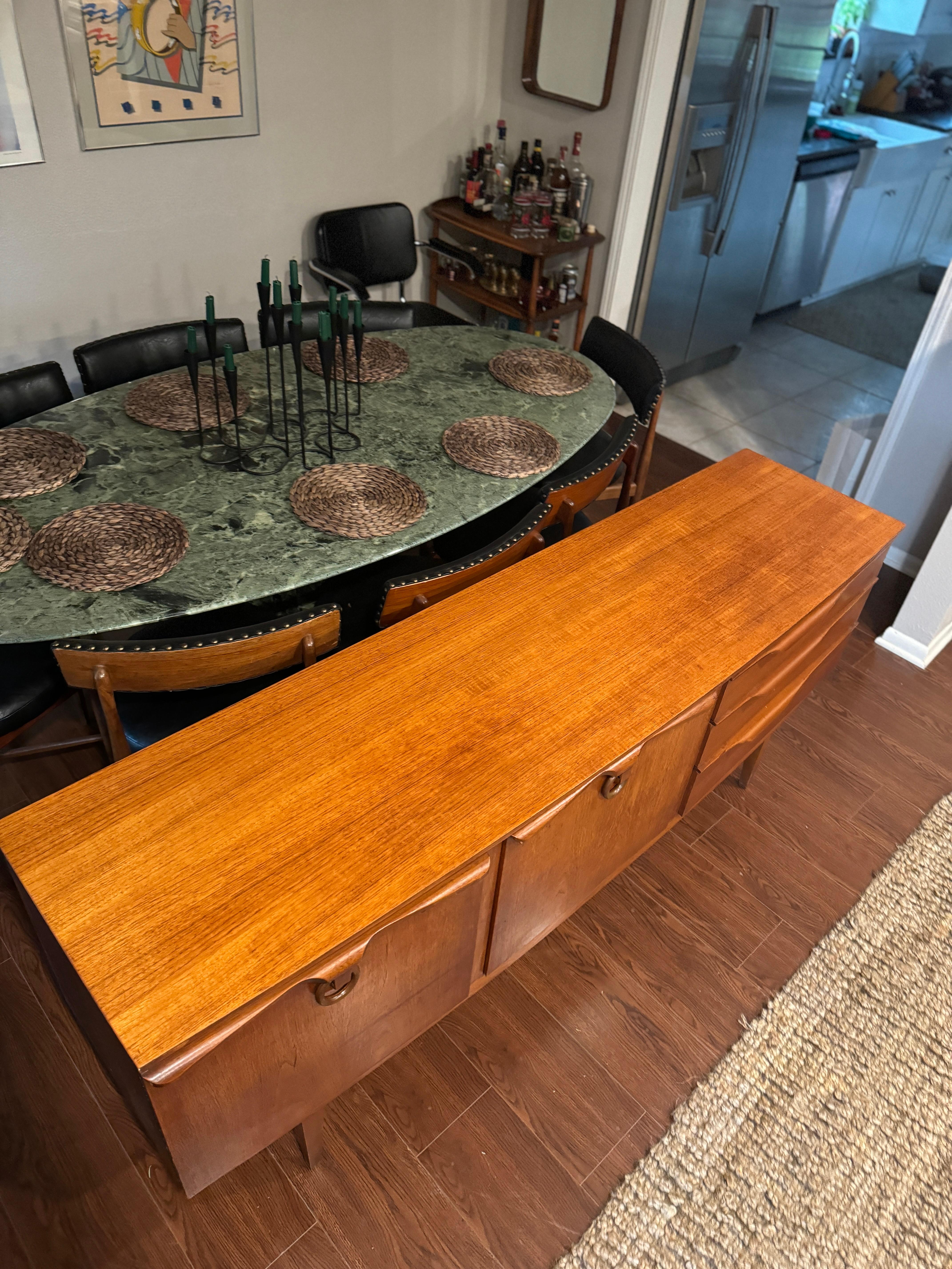 A mid century modern teak sideboard by Beautility, circa 1960s 4