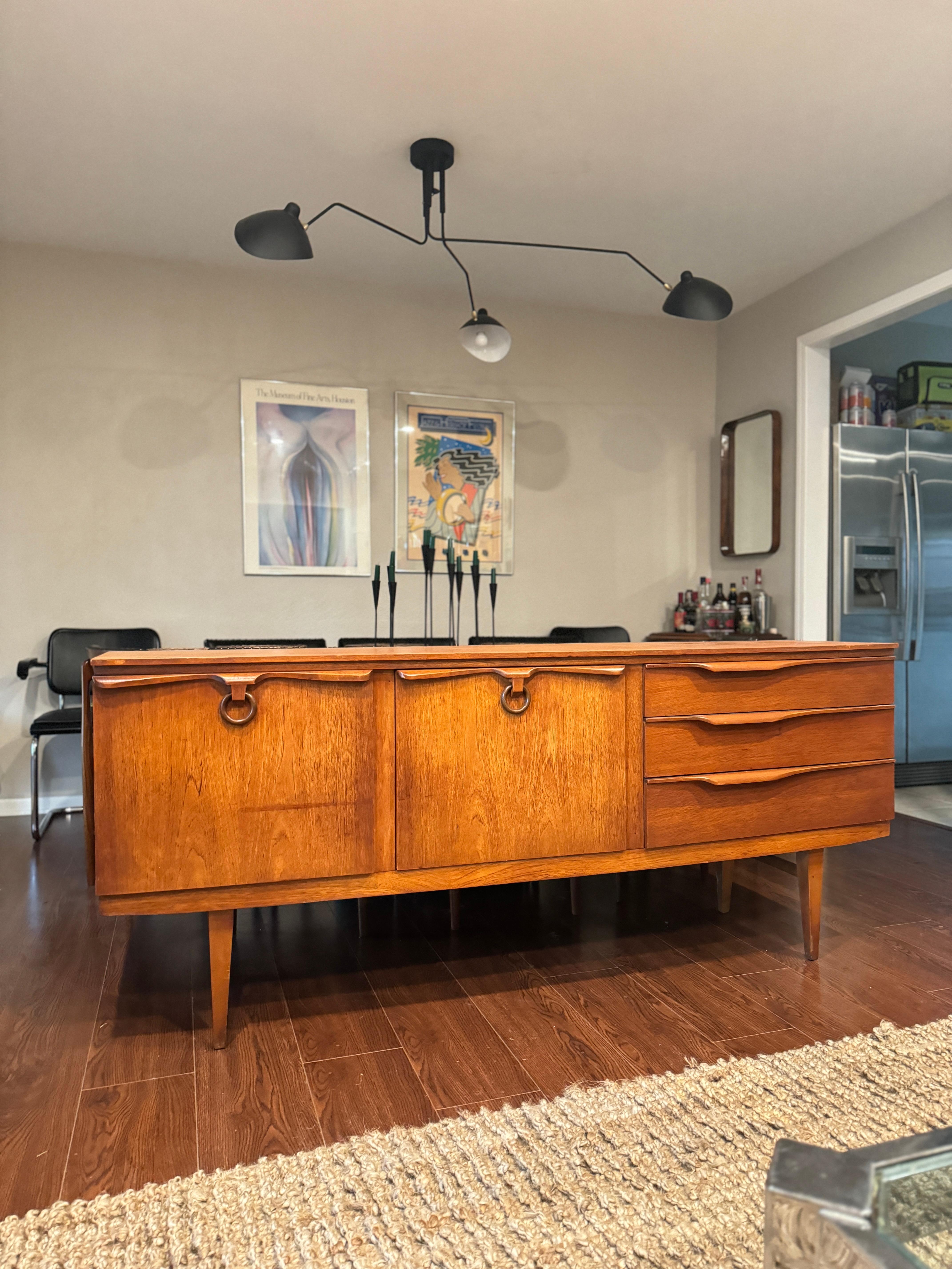 A mid century modern teak sideboard by Beautility, circa 1960s 5