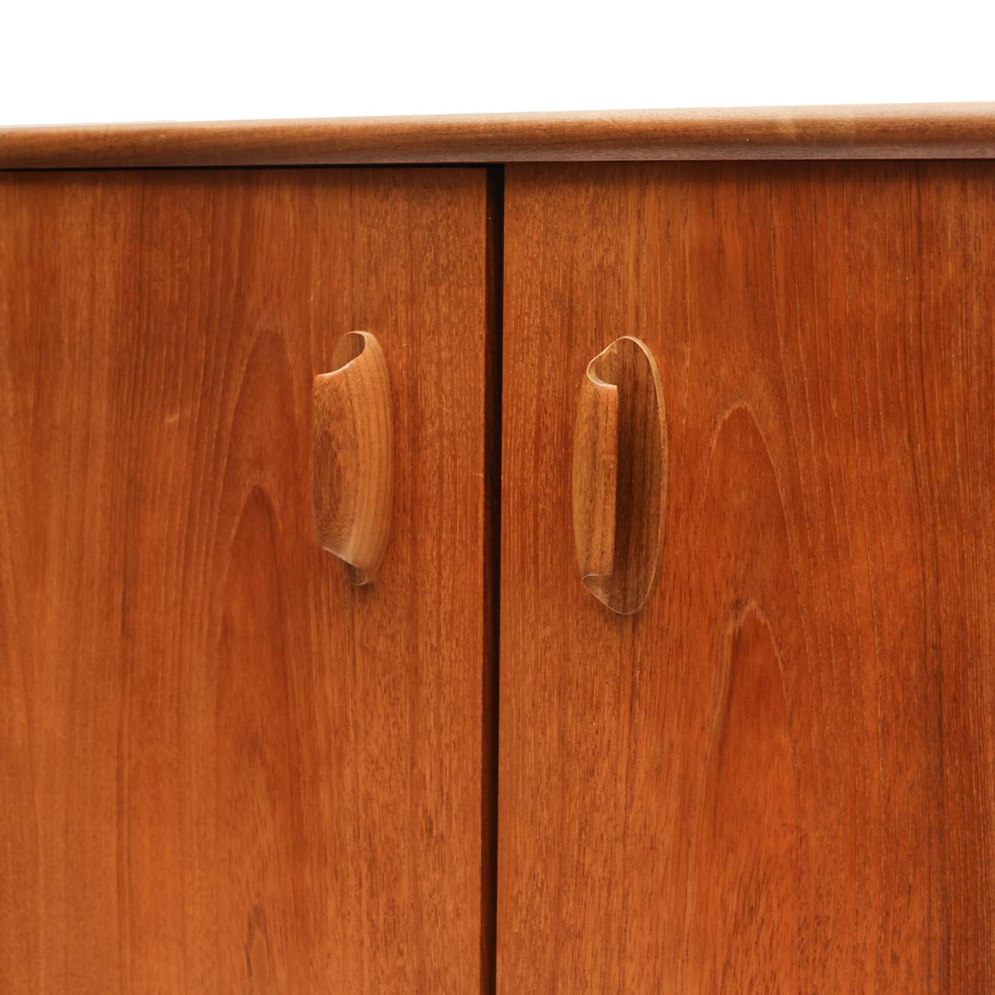 Mid-Century Modern Teak Sideboard with Drinks Cabinet, Signed G-Plan, circa 1960 2