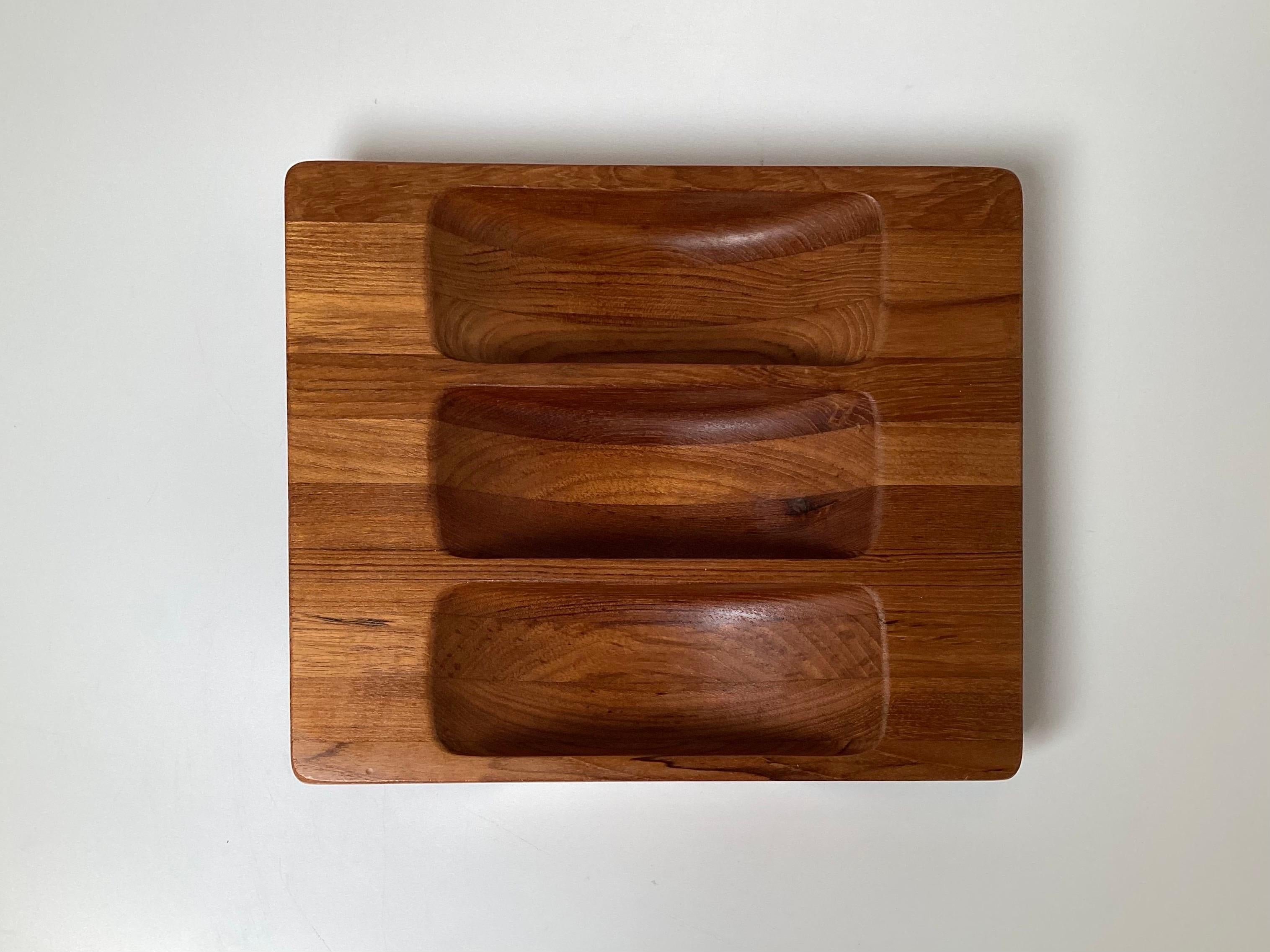 Danois Porte-noix en bois de teck de The Modernity par Dansk en vente