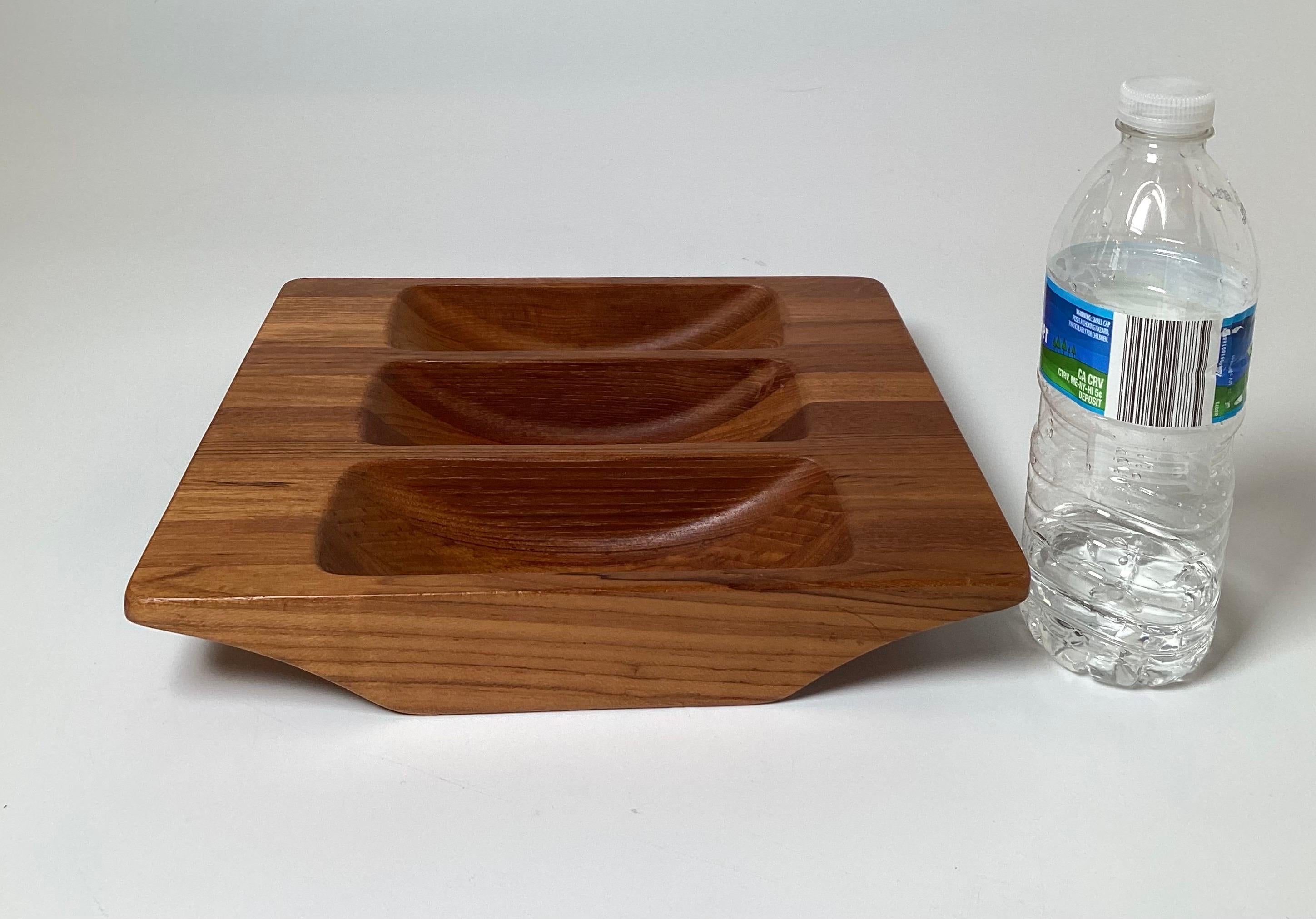 Porte-noix en bois de teck de The Modernity par Dansk Excellent état - En vente à Lambertville, NJ