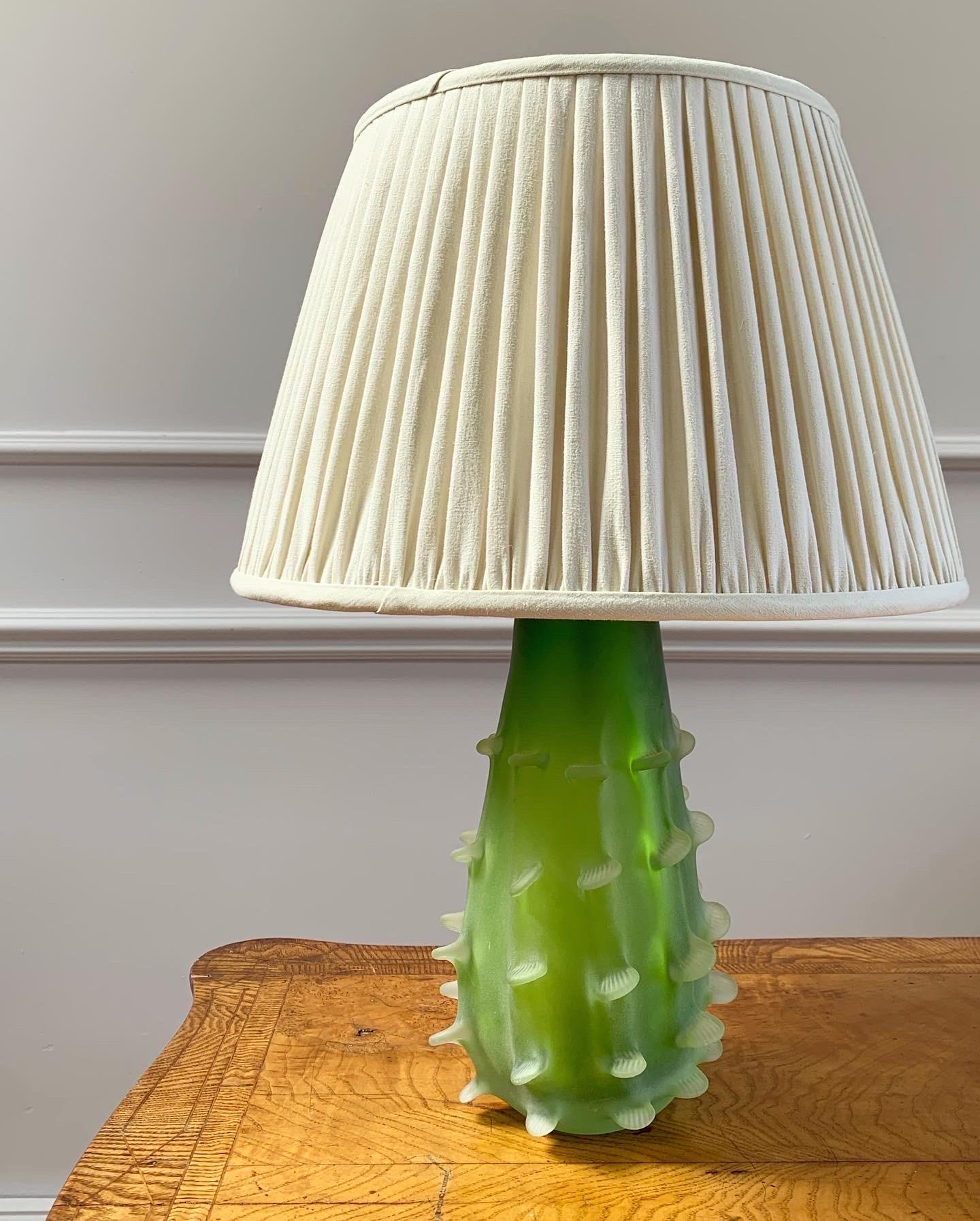 A Mid Century Murano Cactus Lamp In Good Condition For Sale In London, GB