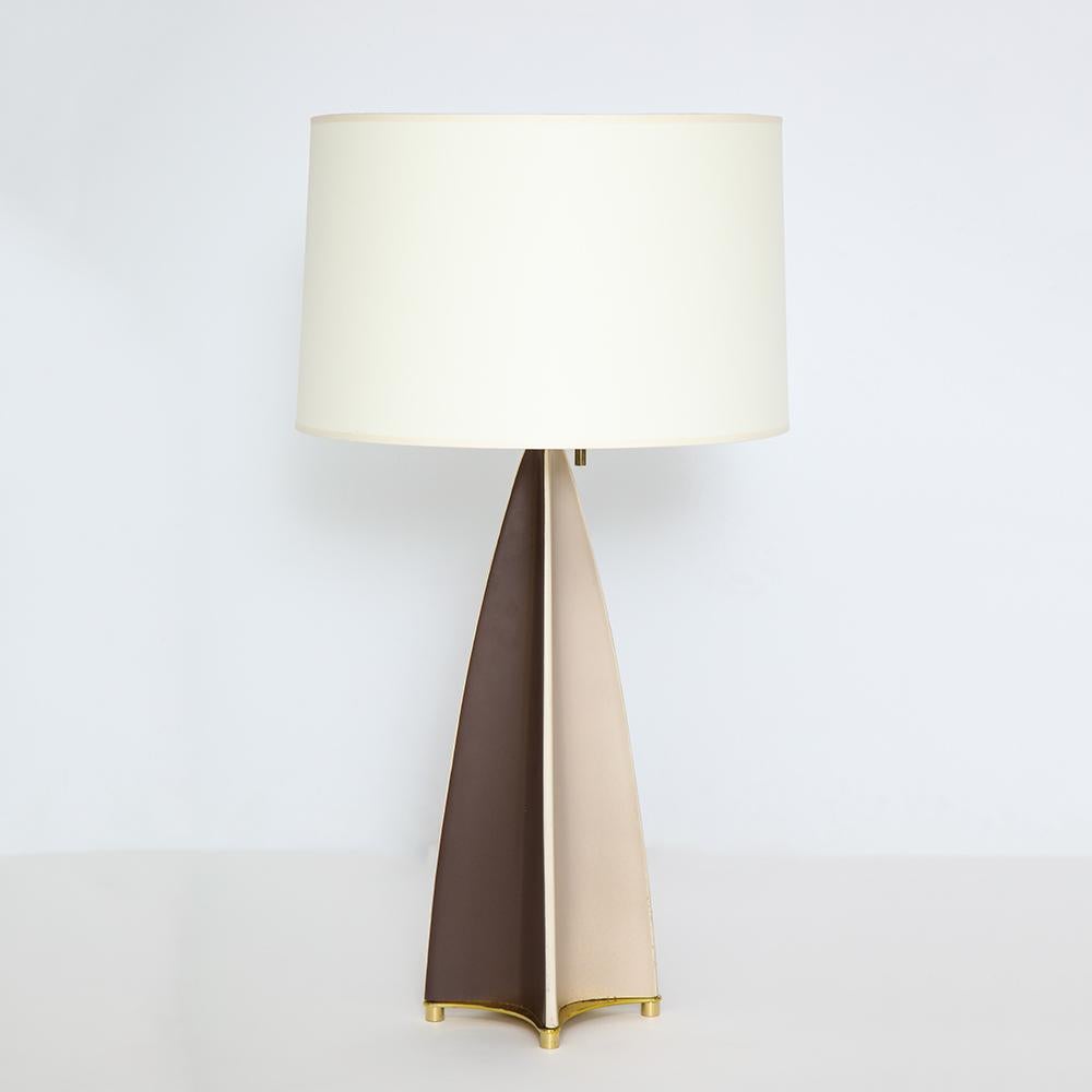 Mid-Century Modern Mid-Century Parabolic Table Lamp by Gerald Thurston for Lightolier, circa 1950 For Sale