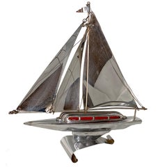 Midcentury Sailboat Table Lamp