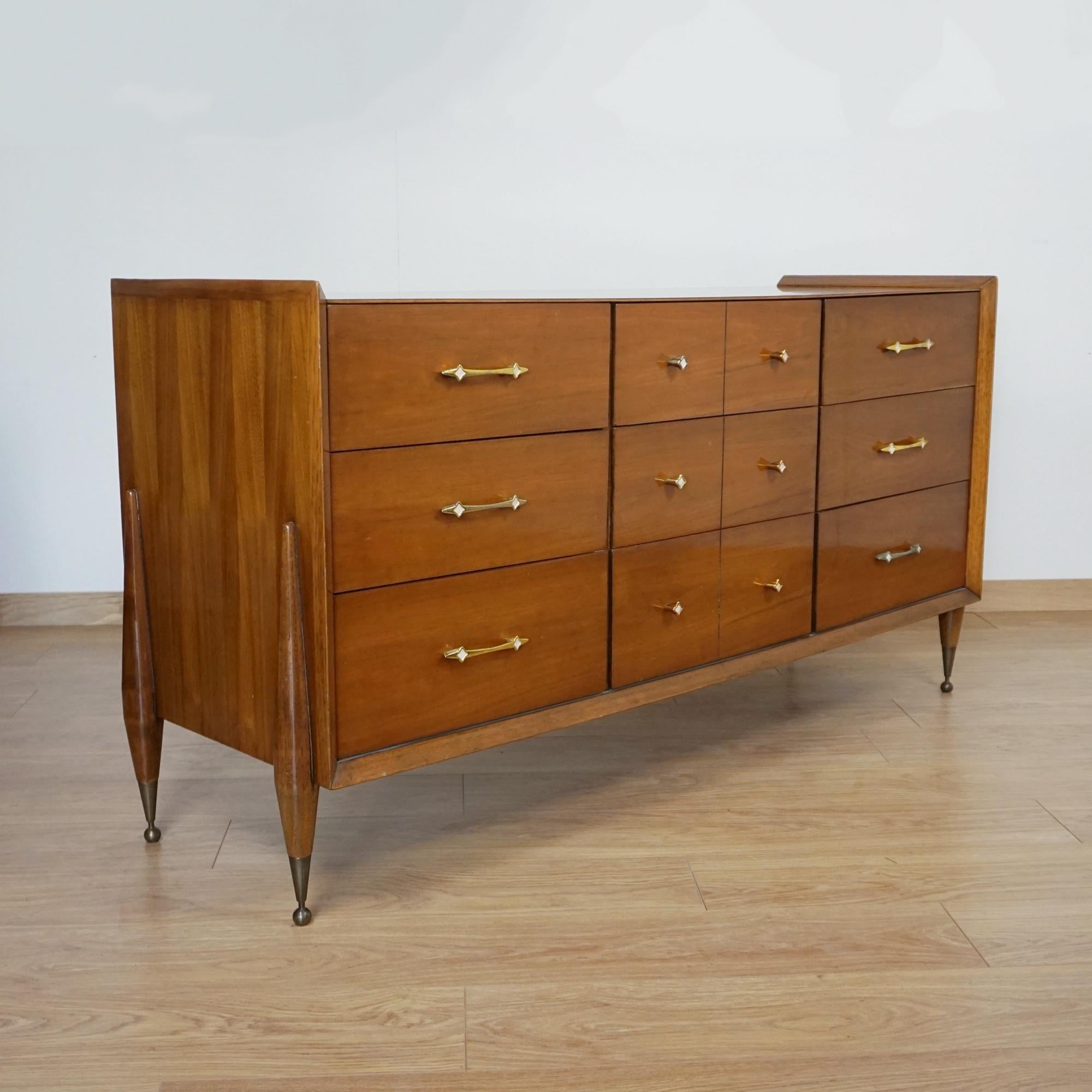 A mid-century Sideboard designed by Kent Coffey for J.B. Van Sciver Co 6