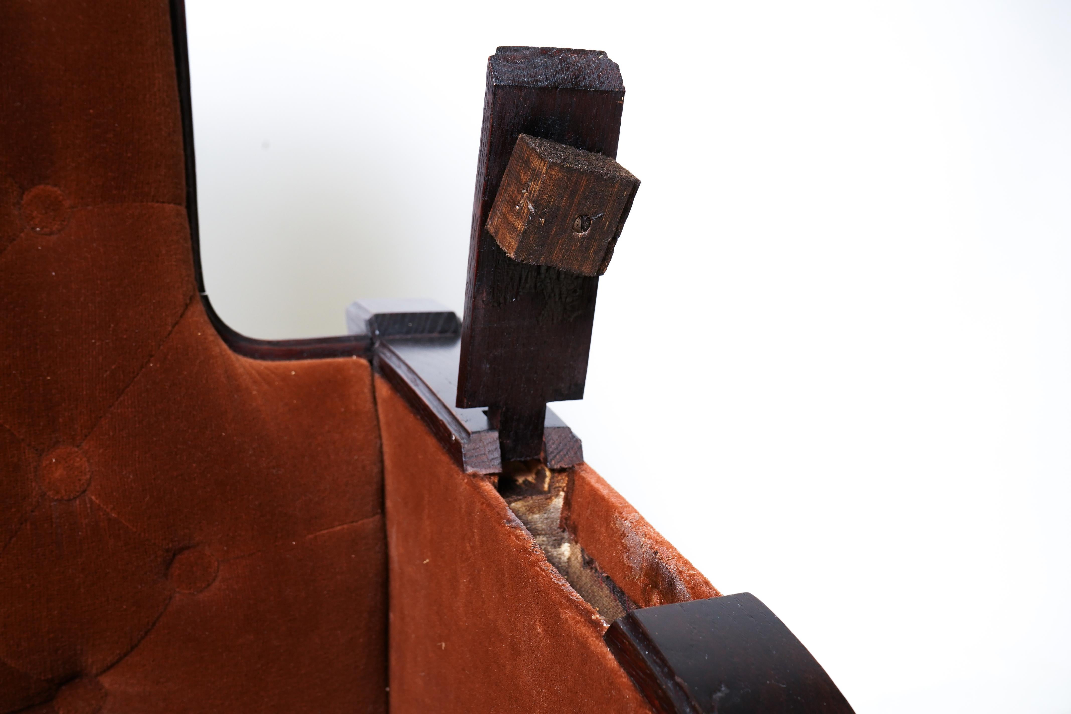 Mid-Century Socialist Lounge Chair For Sale 8