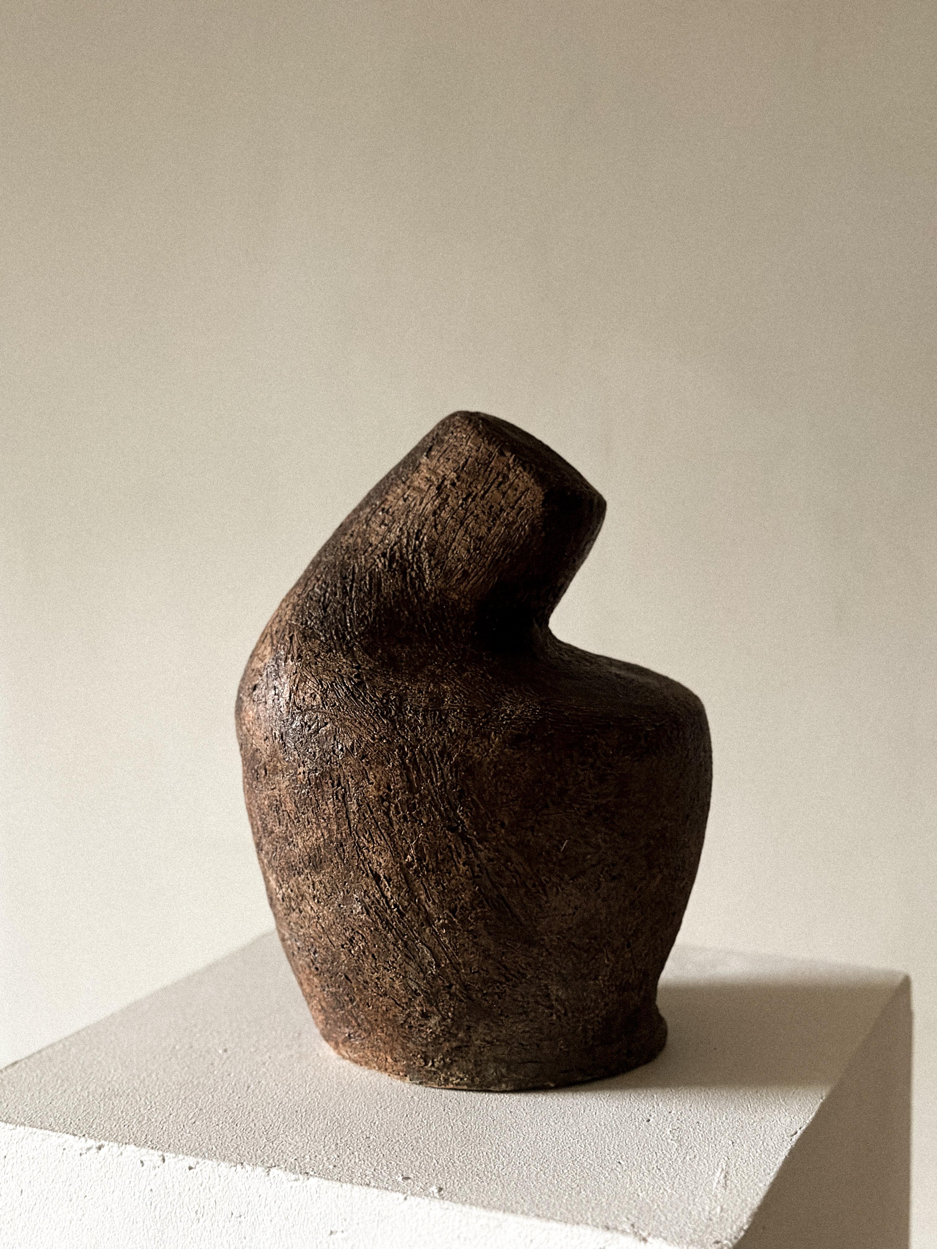 Mid-Century moderno Scultura in gres di metà secolo, Anonimo, Scandinavia, anni '70 circa in vendita