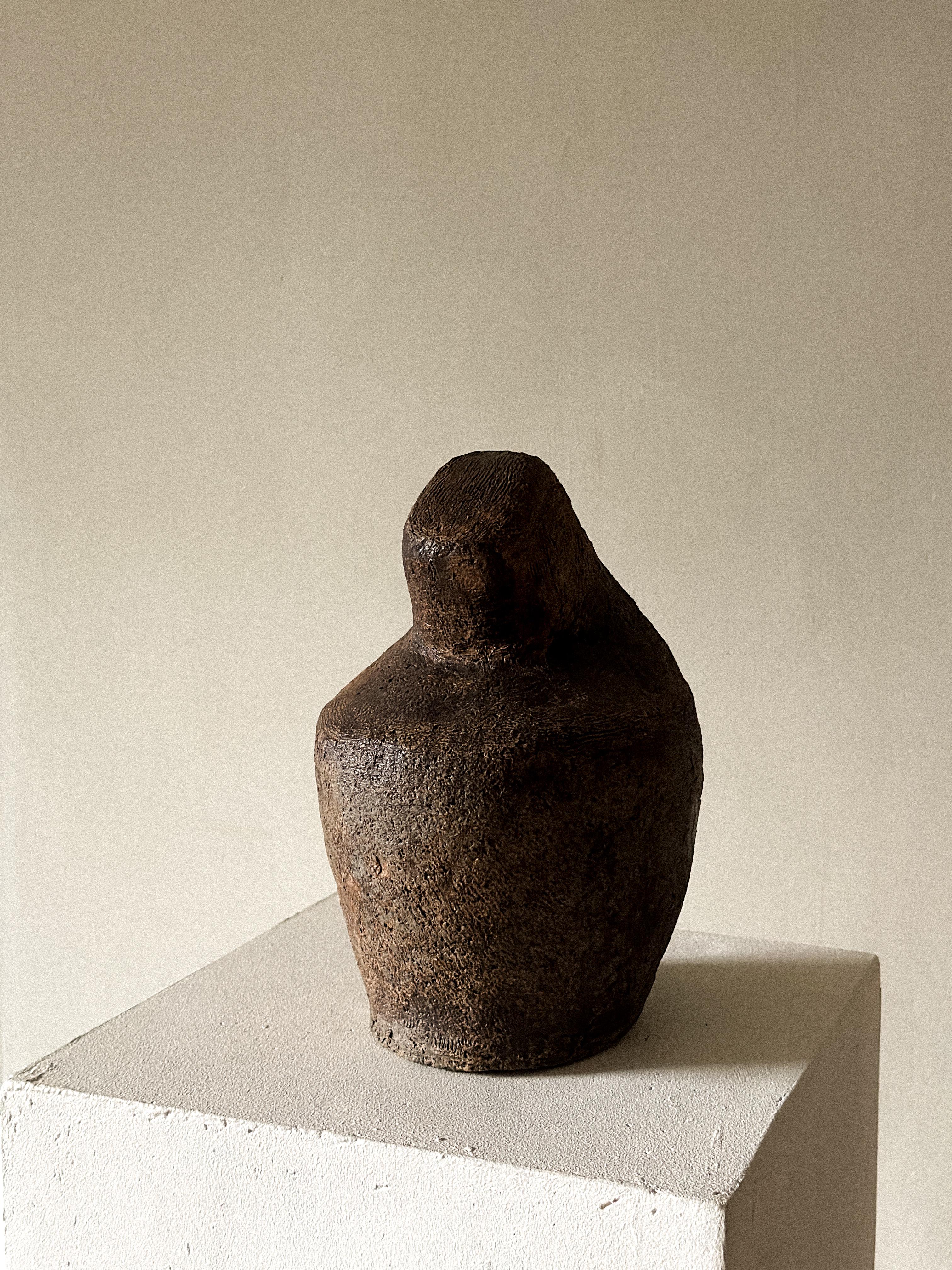 Danese Scultura in gres di metà secolo, Anonimo, Scandinavia, anni '70 circa in vendita
