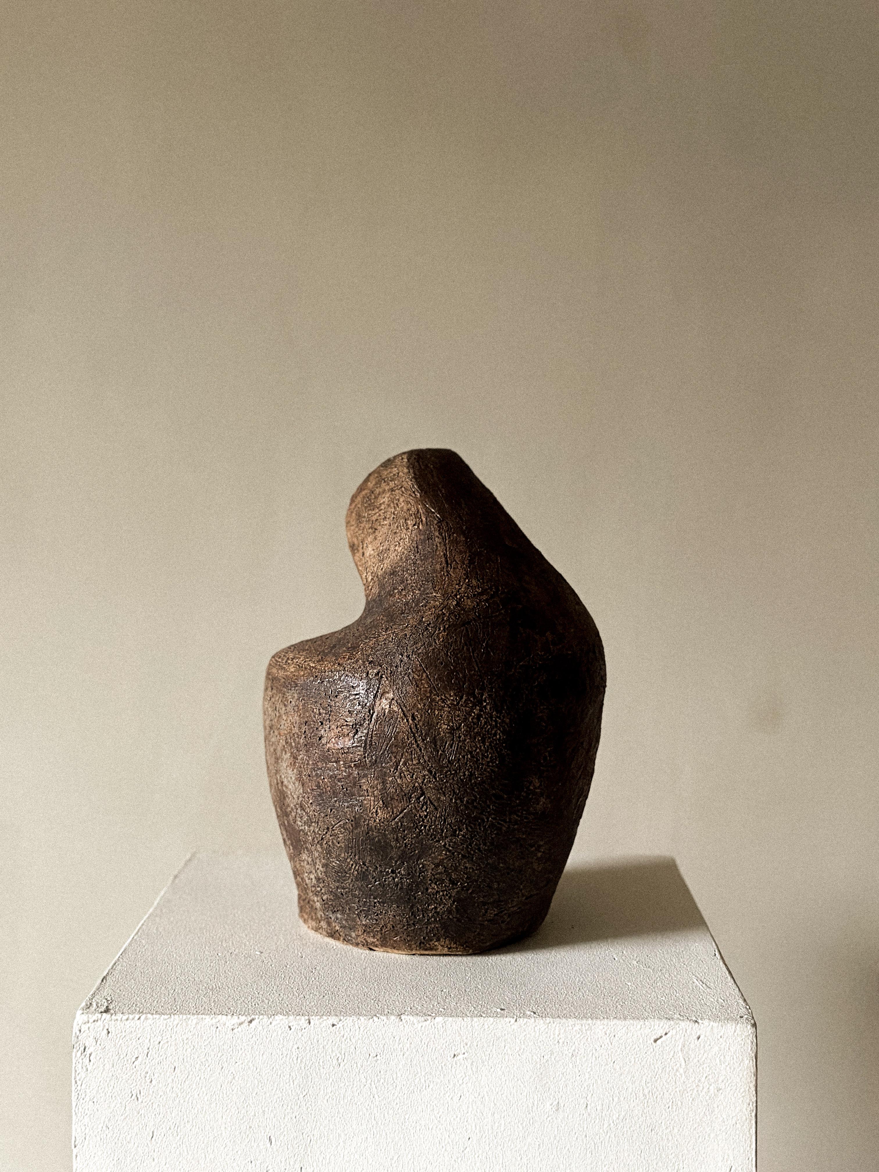 XX secolo Scultura in gres di metà secolo, Anonimo, Scandinavia, anni '70 circa in vendita