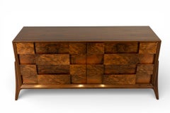 A Mid-Century Style Sideboard with Splayed Legs