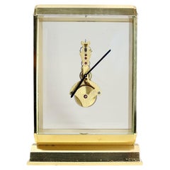 A Mid-Century Swiss Inline Skeleton Timepiece