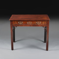 A Mid-Eighteenth Century Chippendale Period Side Table