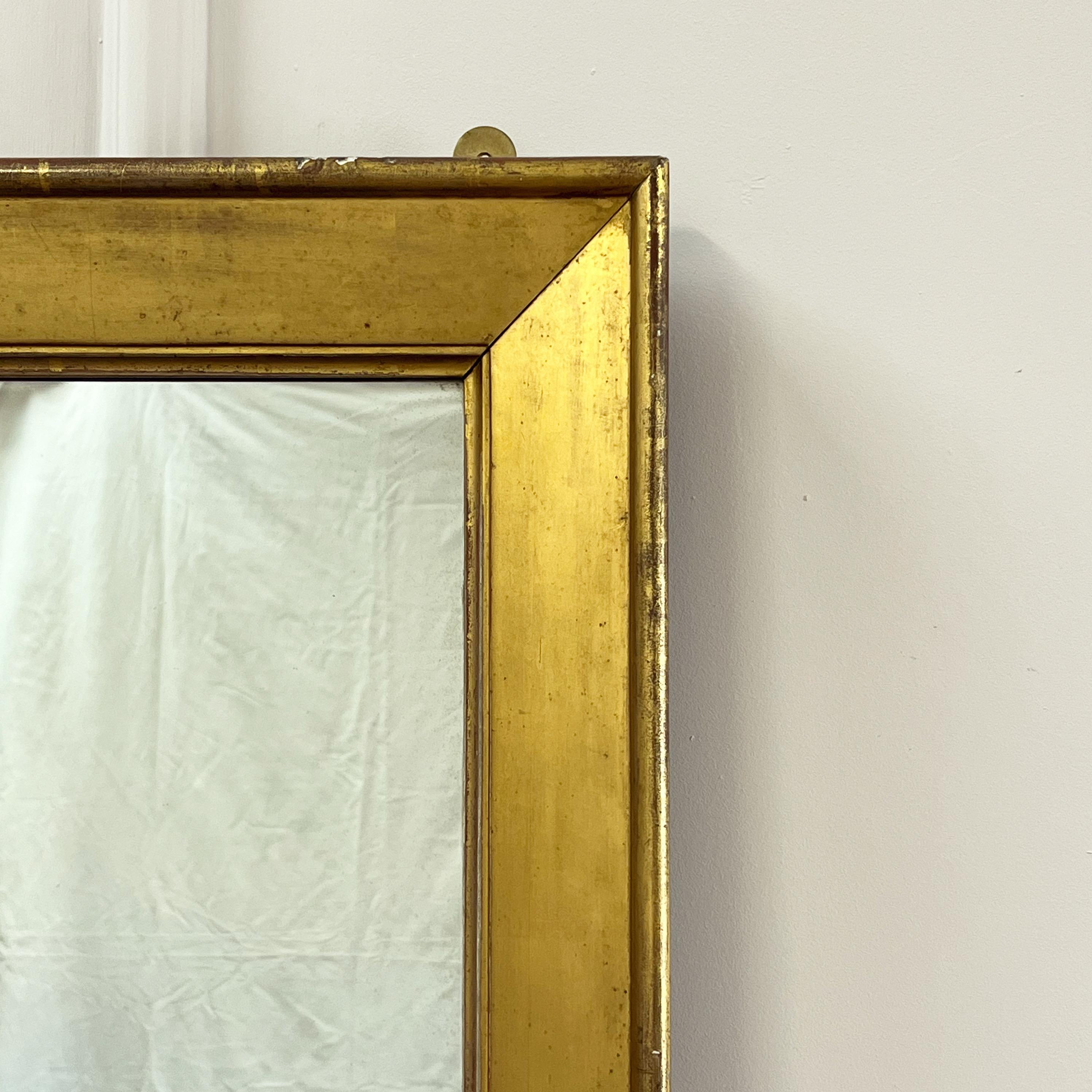 Early Victorian A Mid Nineteenth Century English Gilt Mirror  For Sale