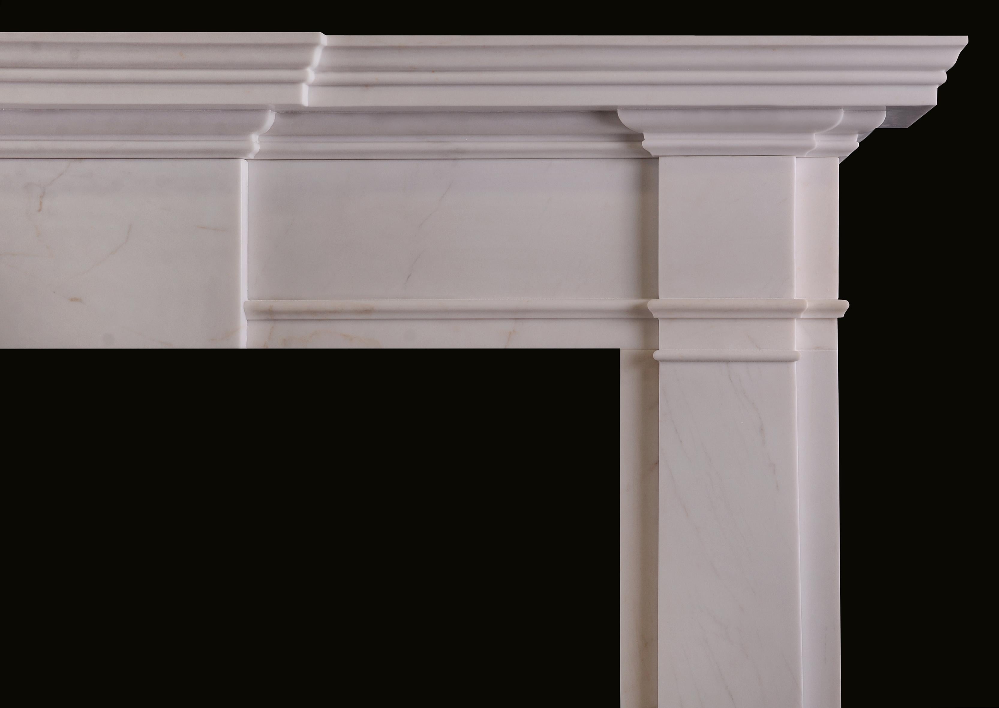 Chimenea inglesa de estilo georgiano de tamaño medio Inglés en venta