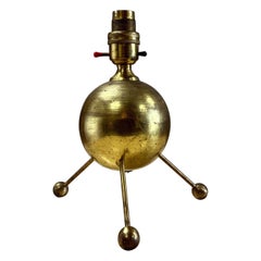 Vintage A Mid Twentieth Century Atomic Lamp