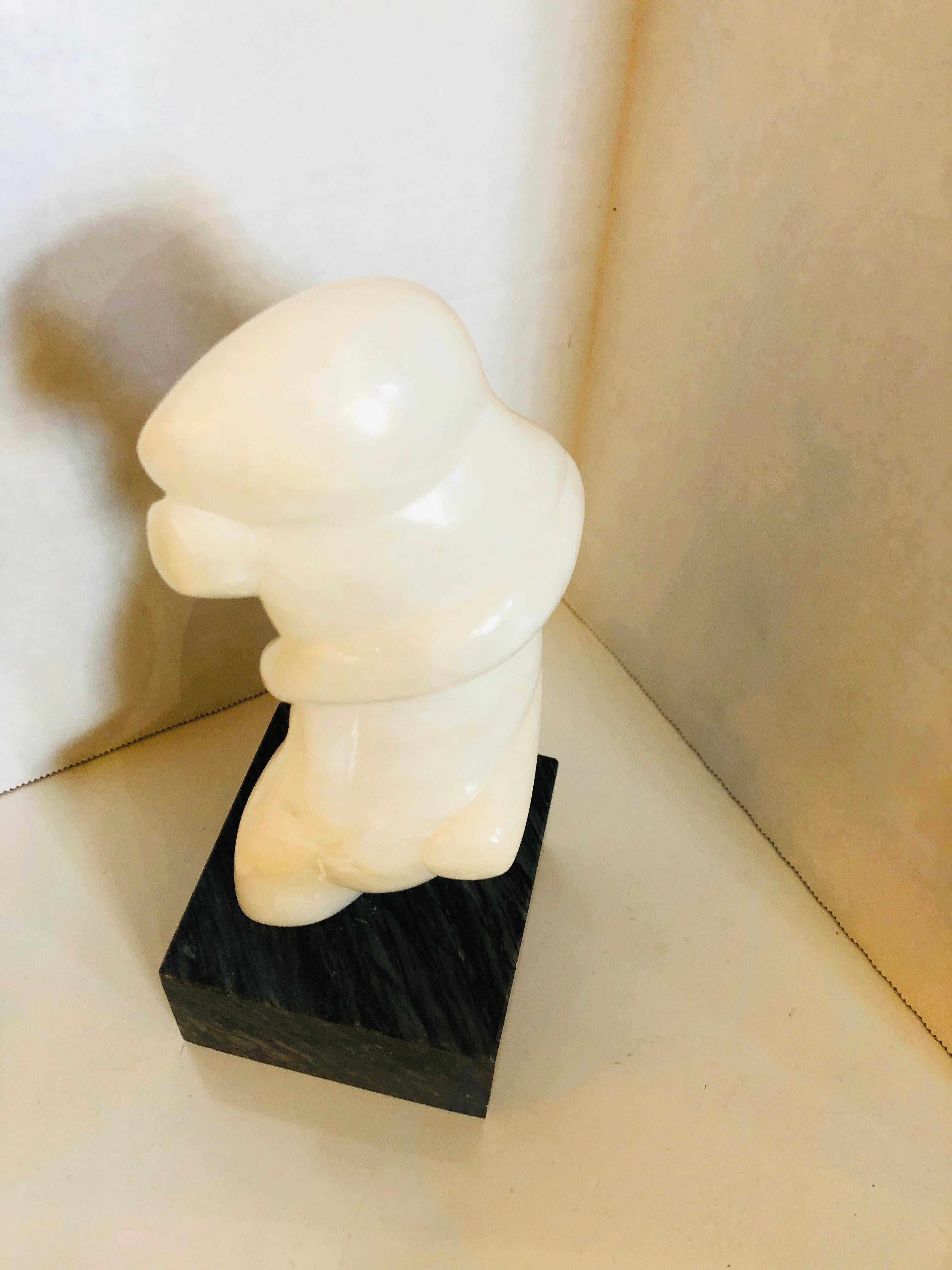 Mid-Century Modern Mid-Twentieth Century Marble Sculpture by Kay Hofmann For Sale