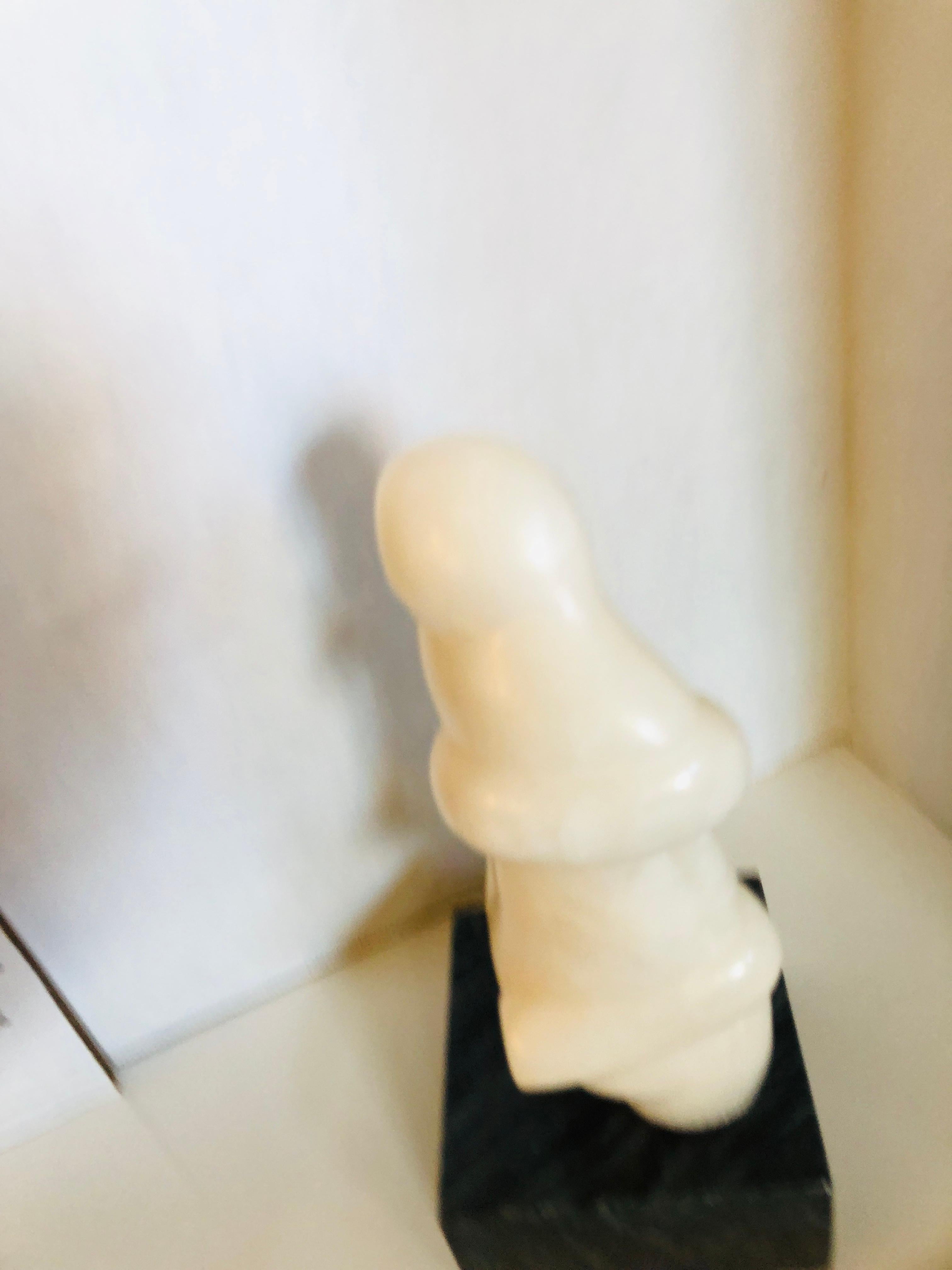 Mid-Twentieth Century Marble Sculpture by Kay Hofmann In Excellent Condition In Winnetka, IL