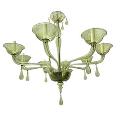 A Midcentury Murano Chandelier