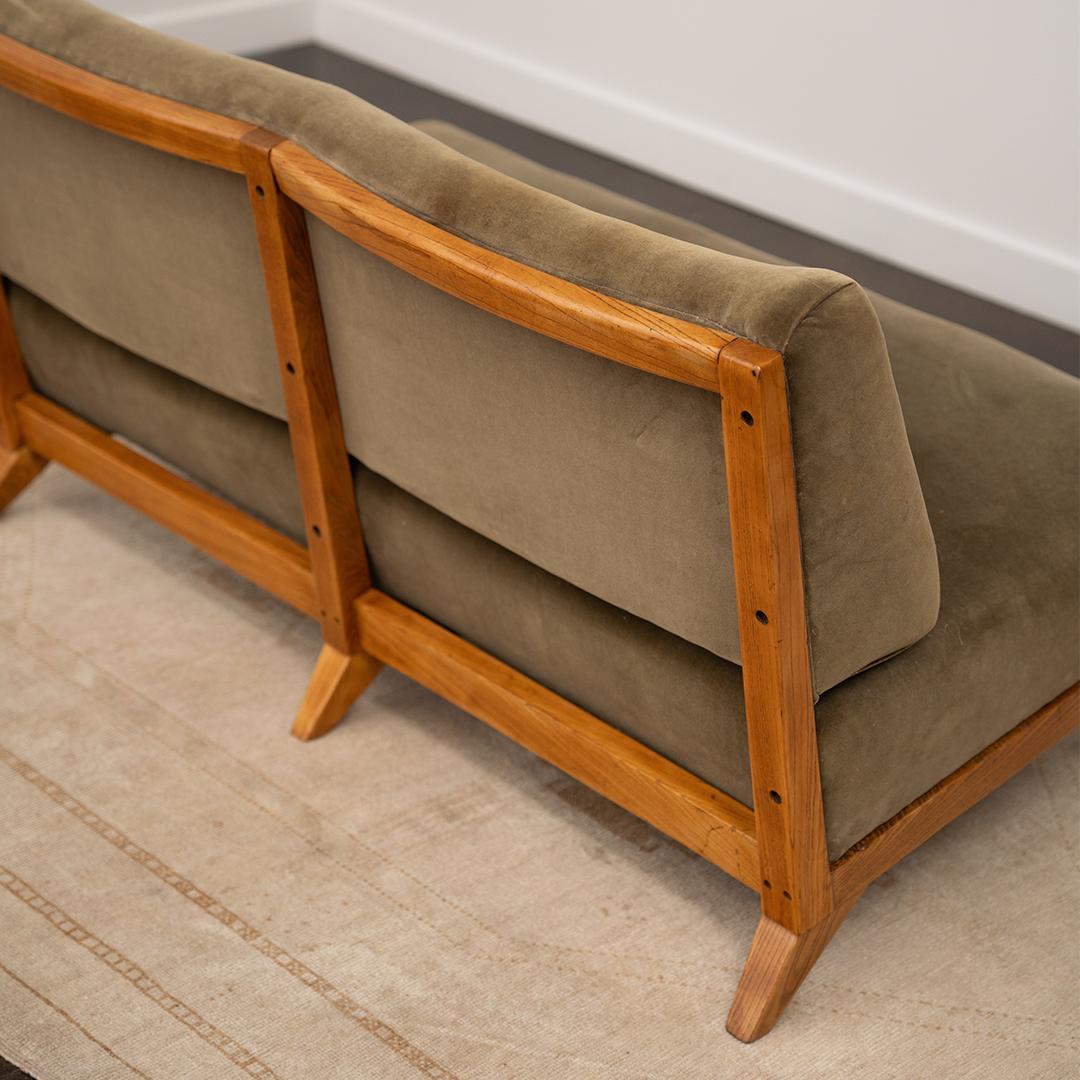 Sofá de mediados de siglo al estilo de Abel Sorenson en Bueno estado para la venta en Dallas, TX