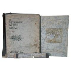 Sueño de una noche de verano Ilustraciones de Arthur Rackham 1908 Página de Doubleday