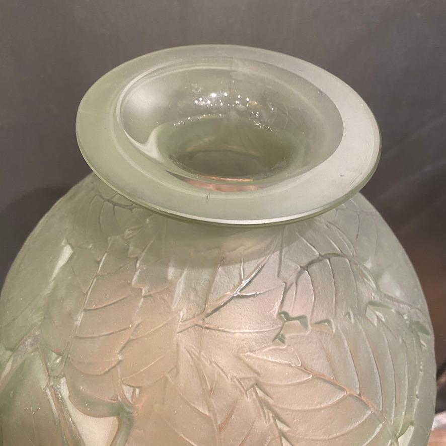 French A Milan vase by R.Lalique  For Sale