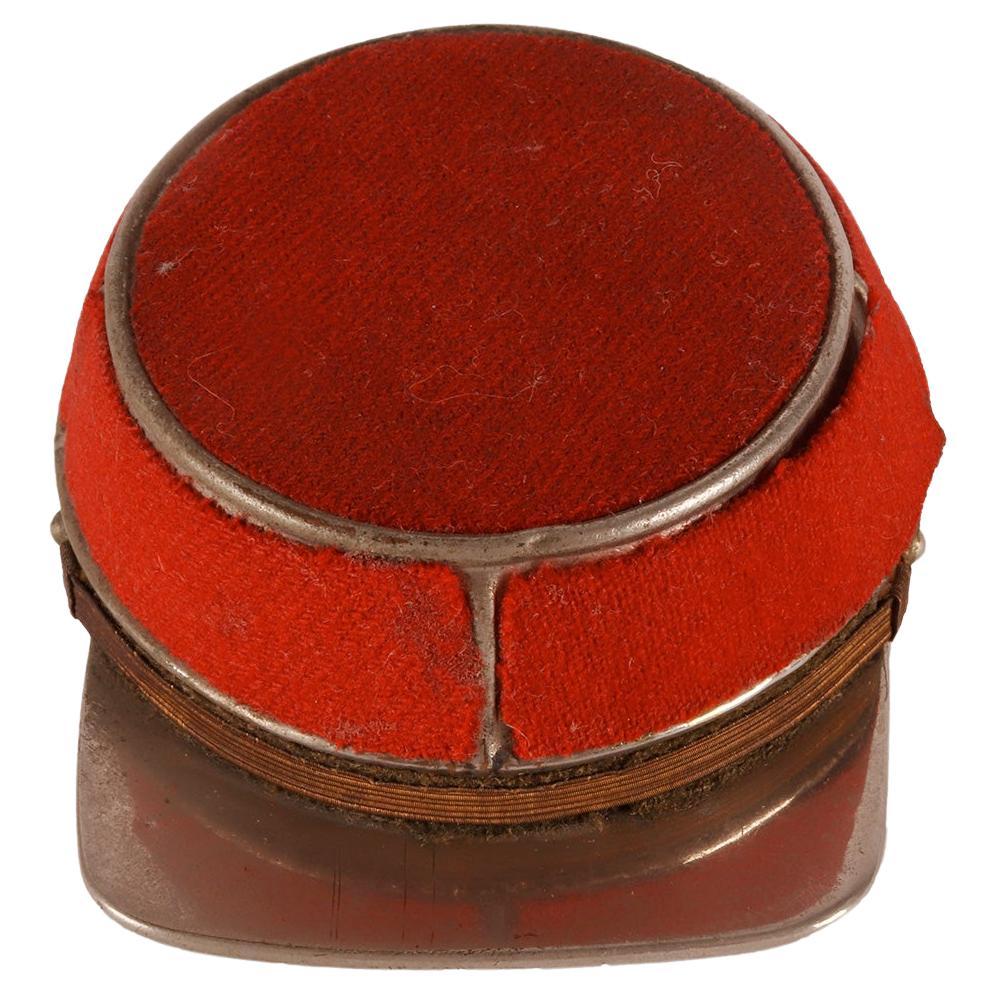 A military cap snuffbox, Paris, France beginning of 20th century For Sale