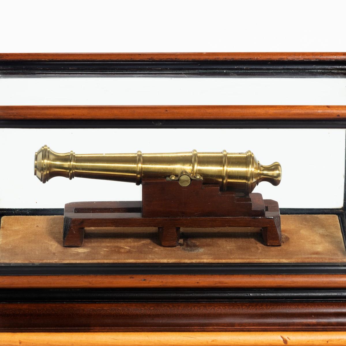 antique mini cannon