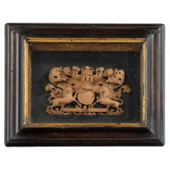 A miniature coat of arms for the Kingdom of Great Britain, 1714-1800