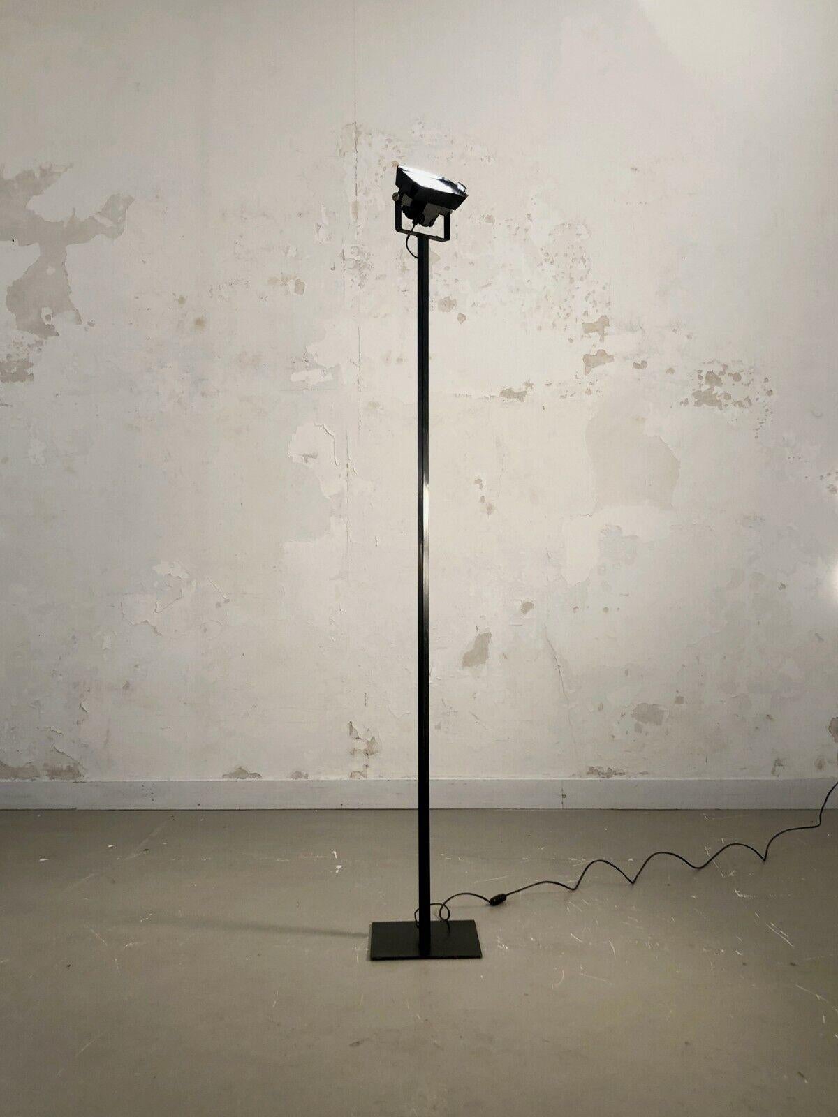 Post-Modern A MINIMAL RADICAL POST-MODERN Memphis FLOOR LAMP by LUMESS, Swiss 1980 For Sale