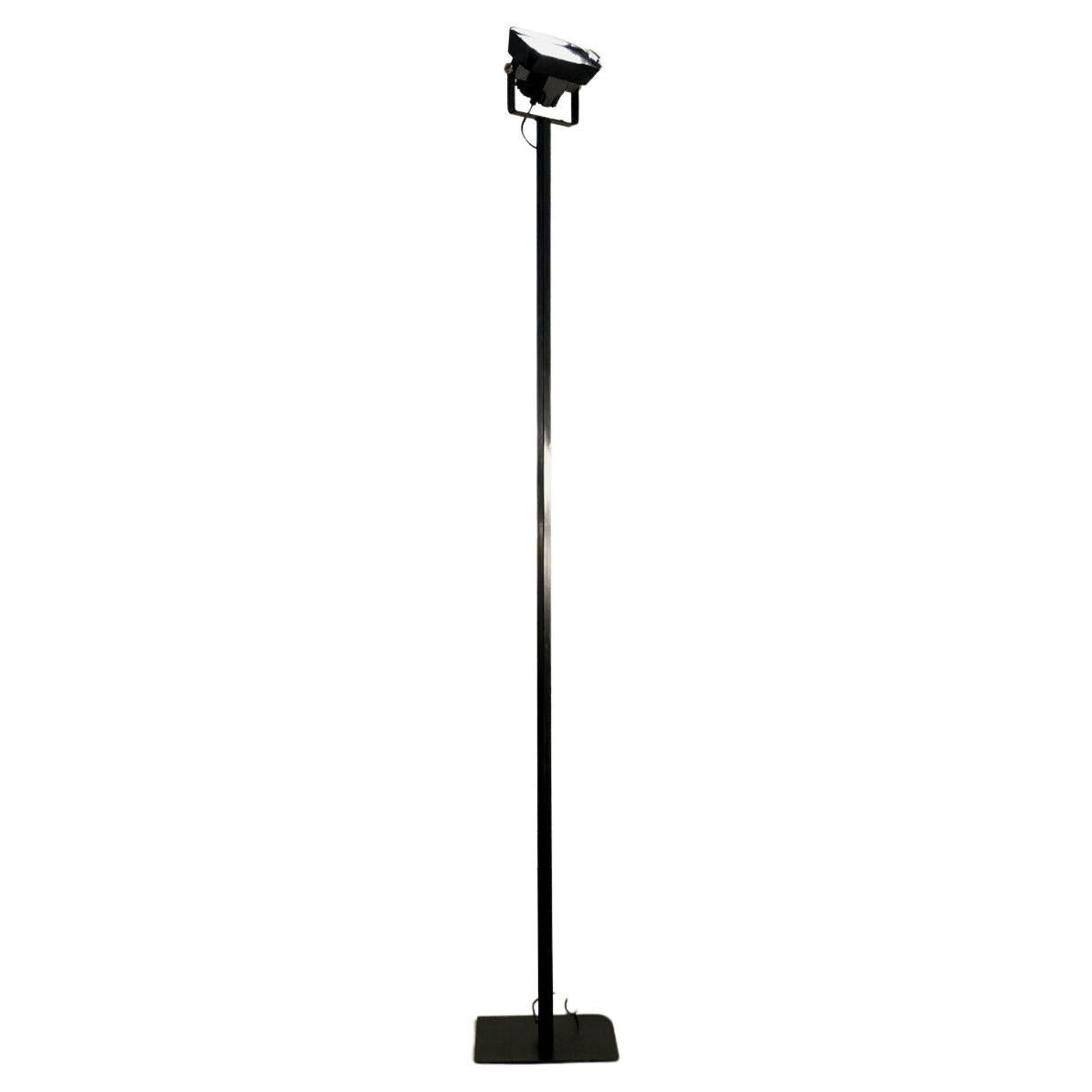 A MINIMAL RADICAL POST-MODERN Memphis FLOOR LAMP by LUMESS, Swiss 1980