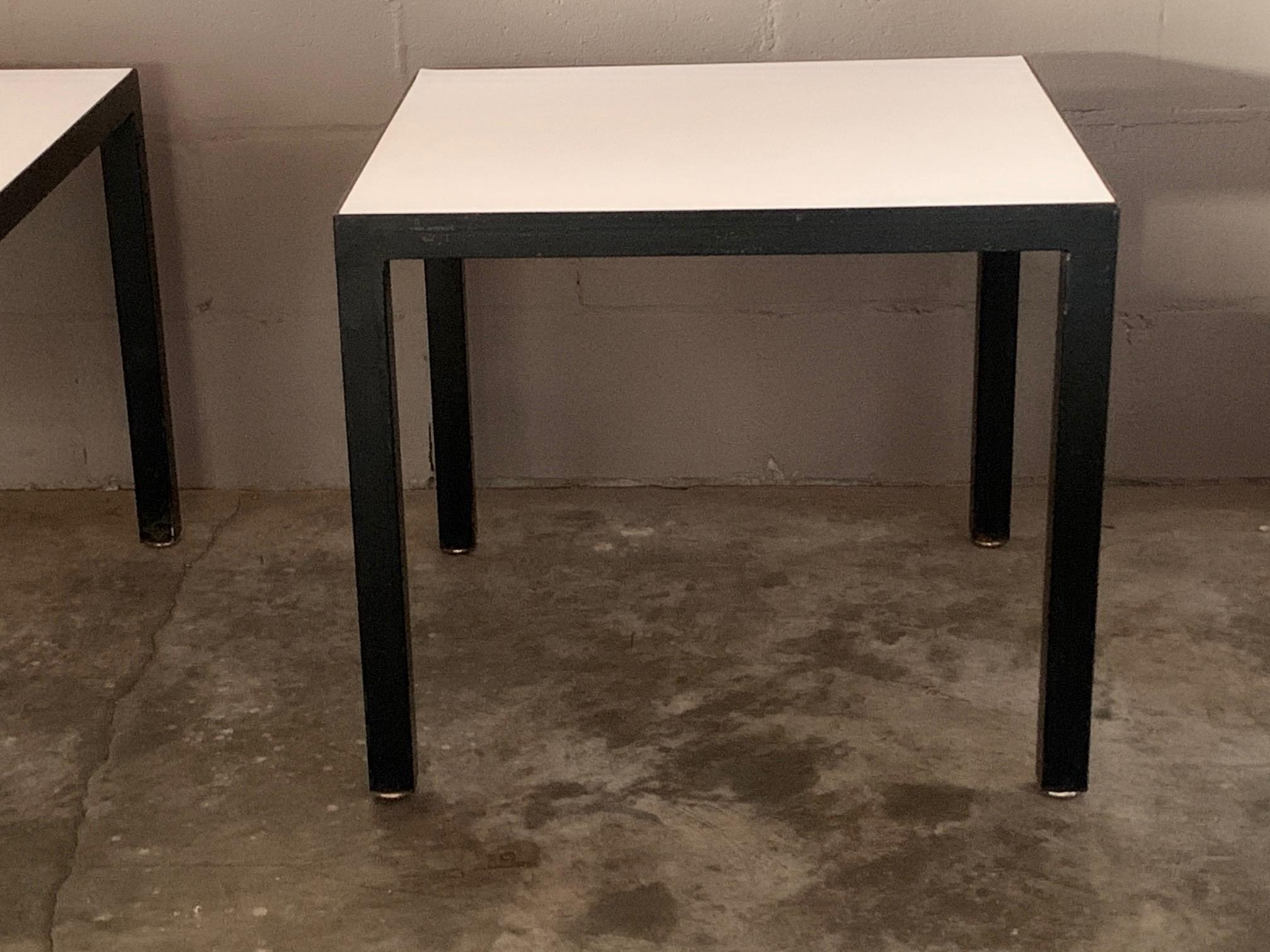 American Minimalist Bench and Matching Table by JG Furniture For Sale