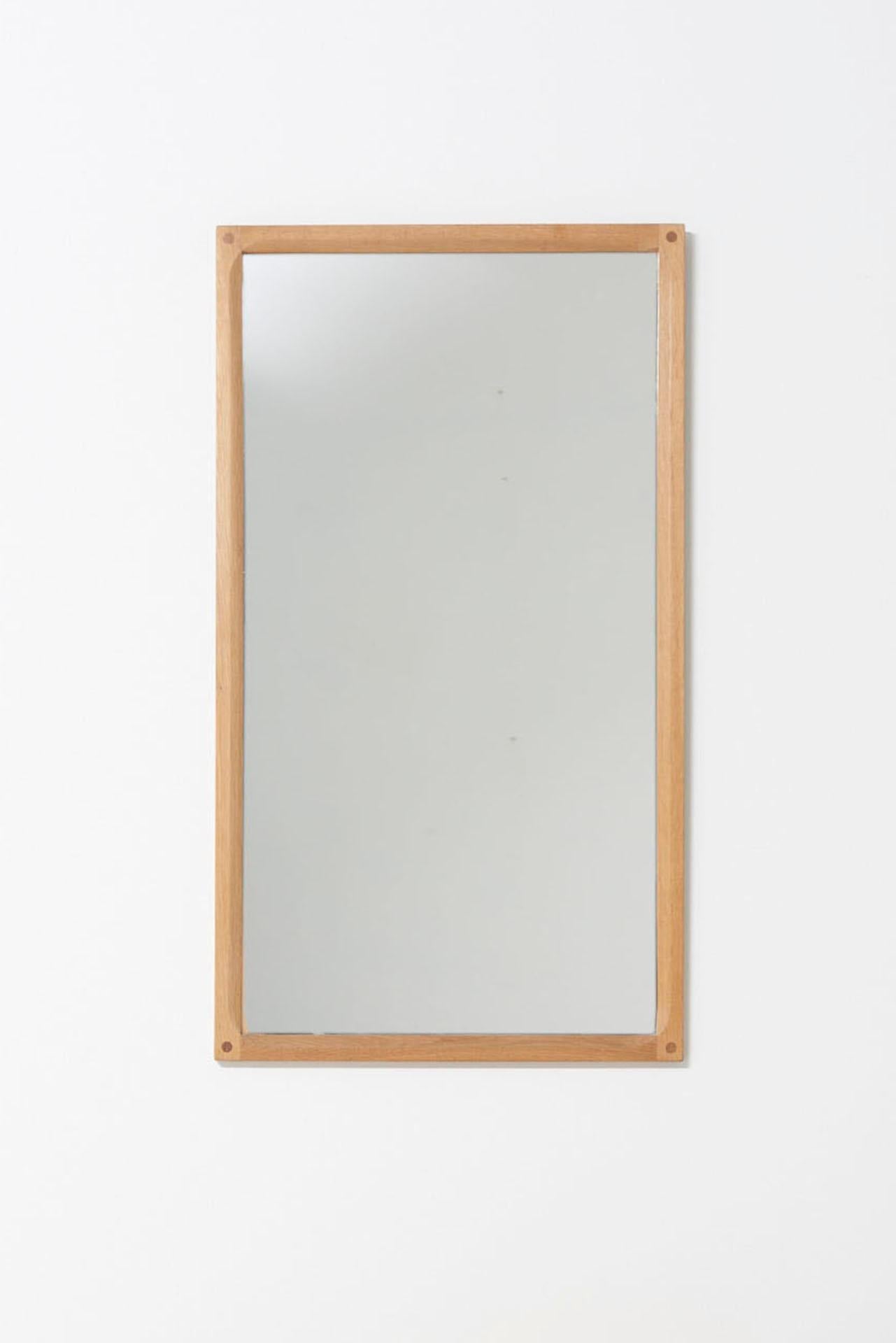 Mirror with Oak Frame, Kai Kristiansen 1
