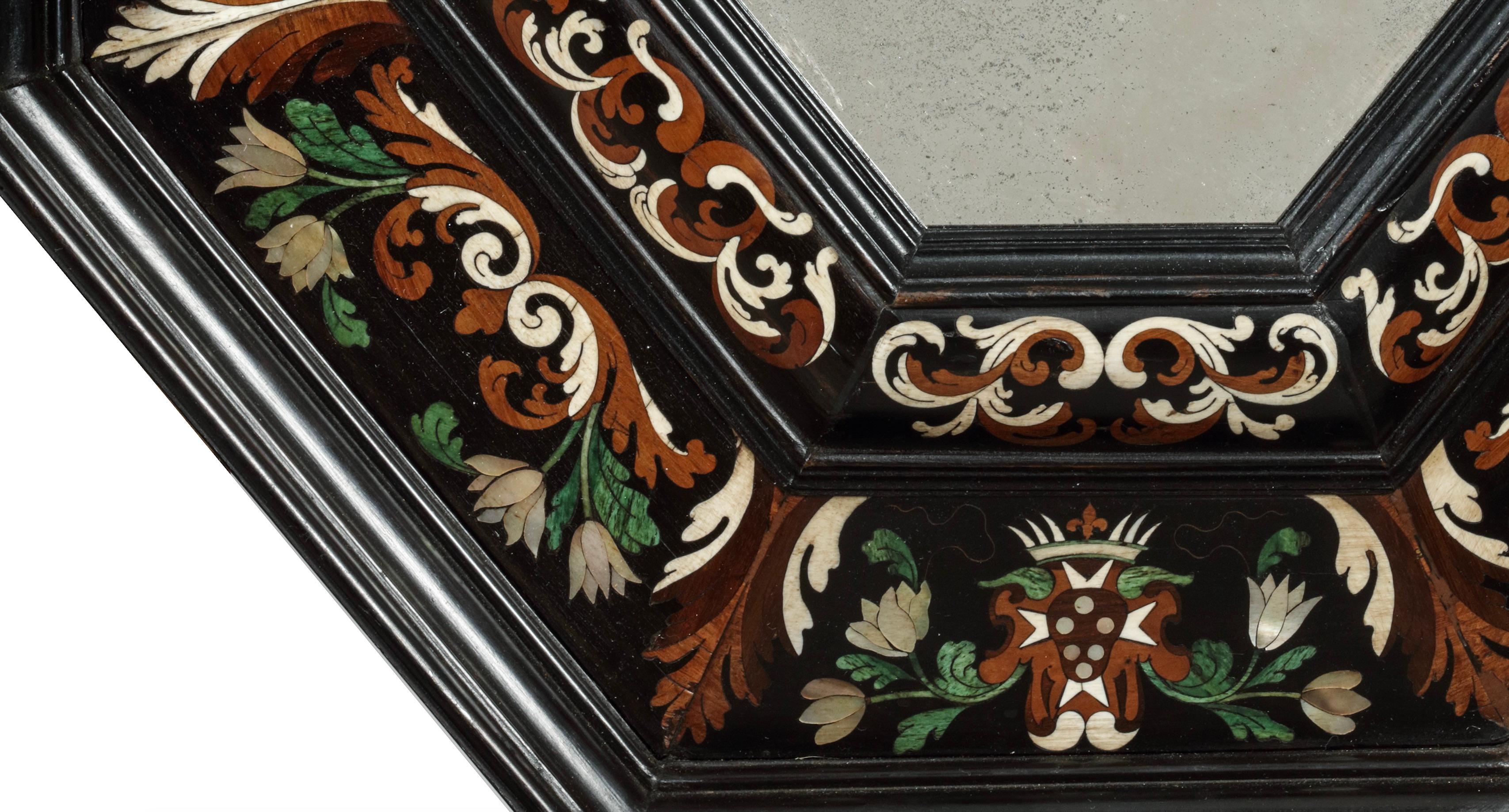 Ein Spiegel mit dem Wappen der Medici von Leonardo van der Vinne (1659-1713) (Italienisch) im Angebot