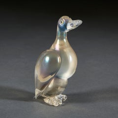 Mid-20th Century Seguso Iridescent Duck