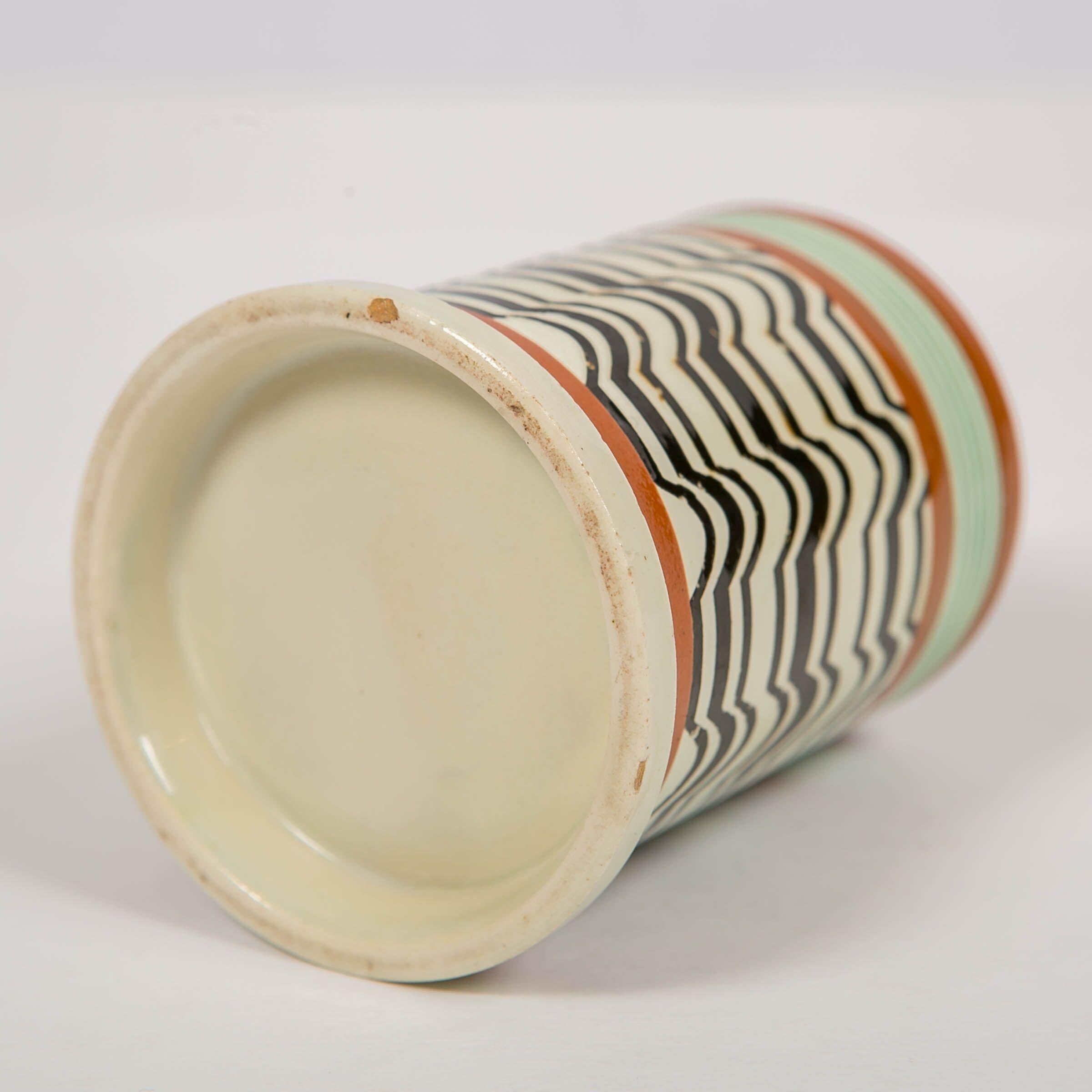 Mochaware Mug Made by J.& R Clews at the Cobridge Factory, England, circa 1820 3