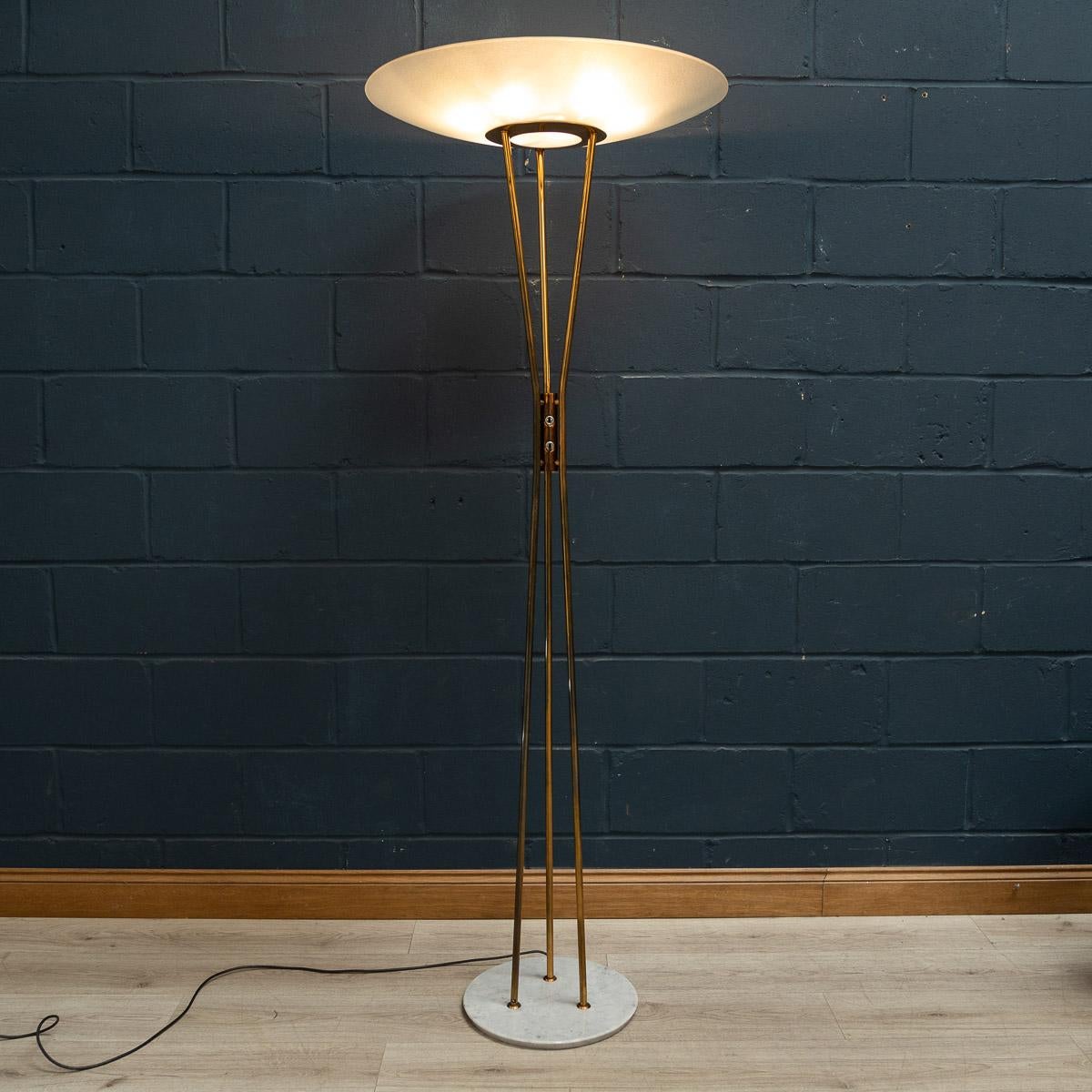 Italian A 'Model 4013' Floor Lamp By Gaetano Sciolari For Stilnovo, Italy, c.1960 For Sale