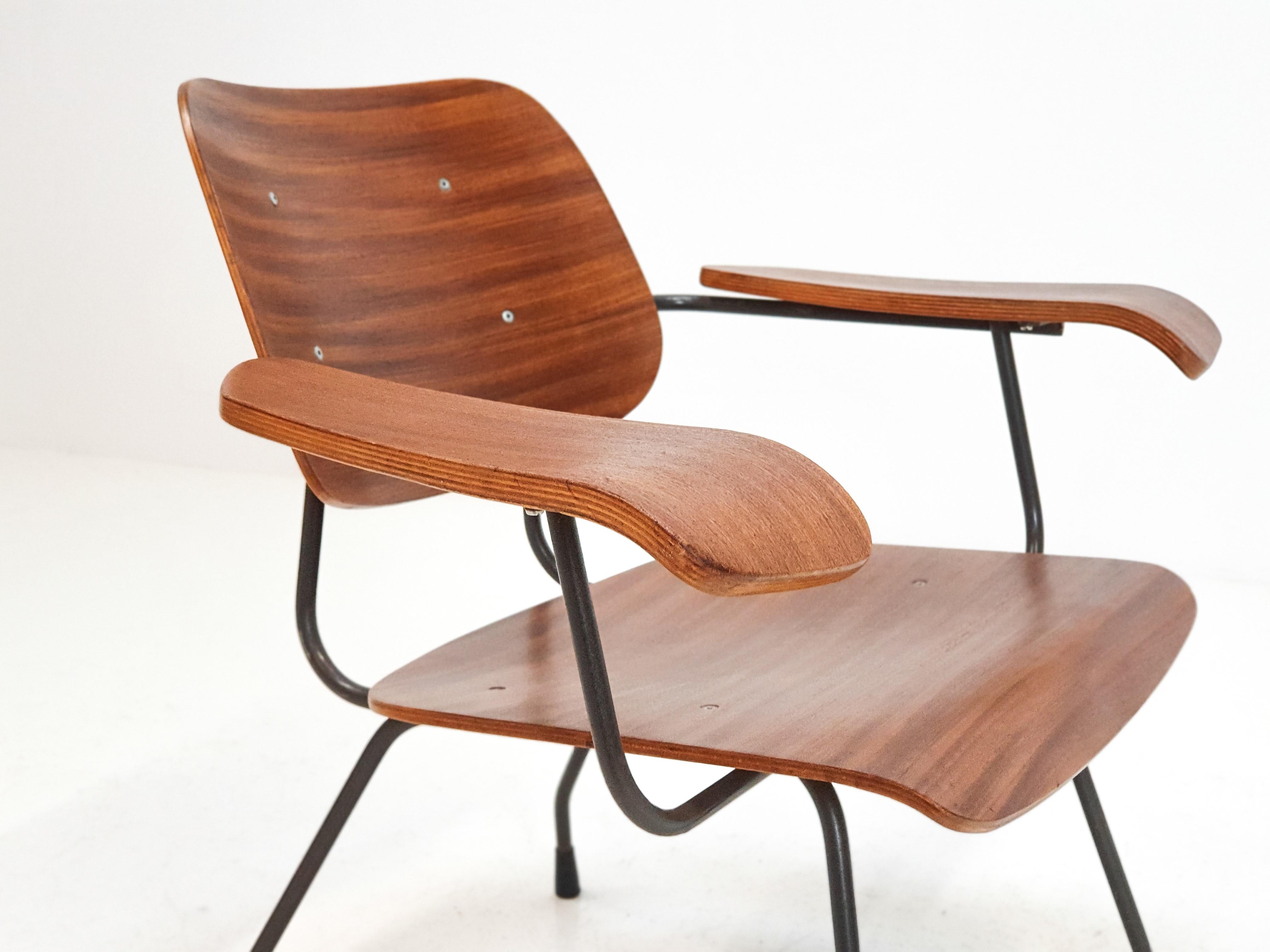 Model 8000 Easy Chair by Tjerk Reijenga for Pilastro, Netherlands, 1960s 4