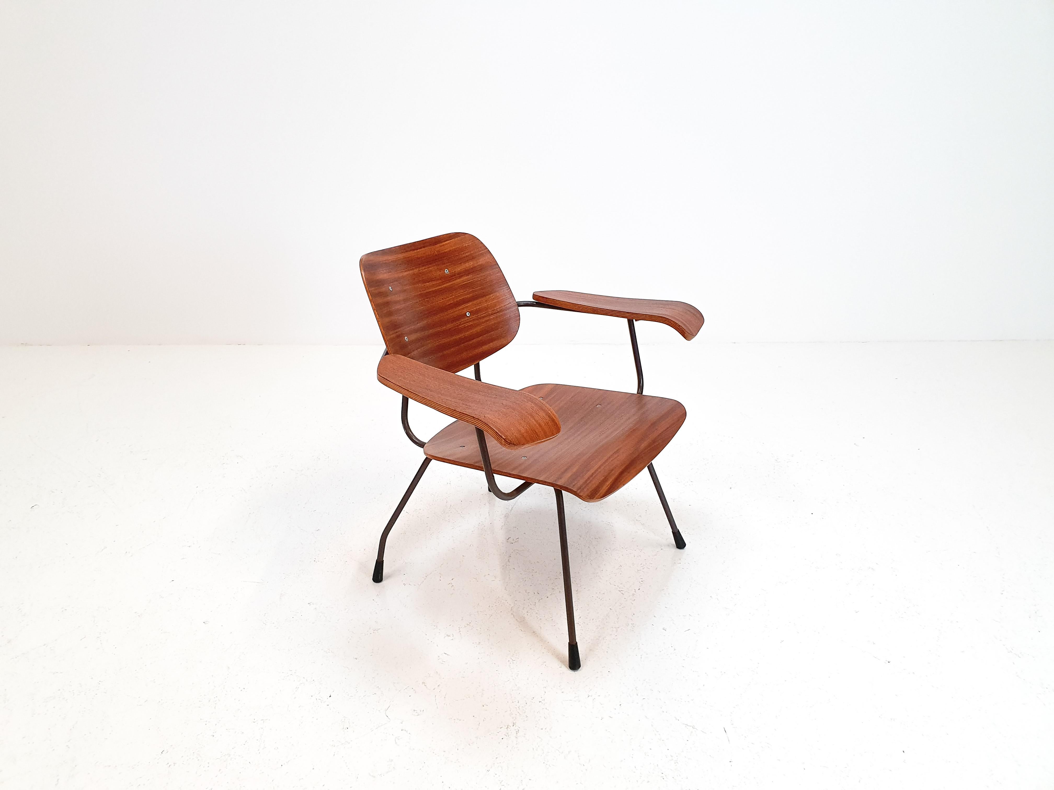 Model 8000 Easy Chair by Tjerk Reijenga for Pilastro, Netherlands, 1960s 1