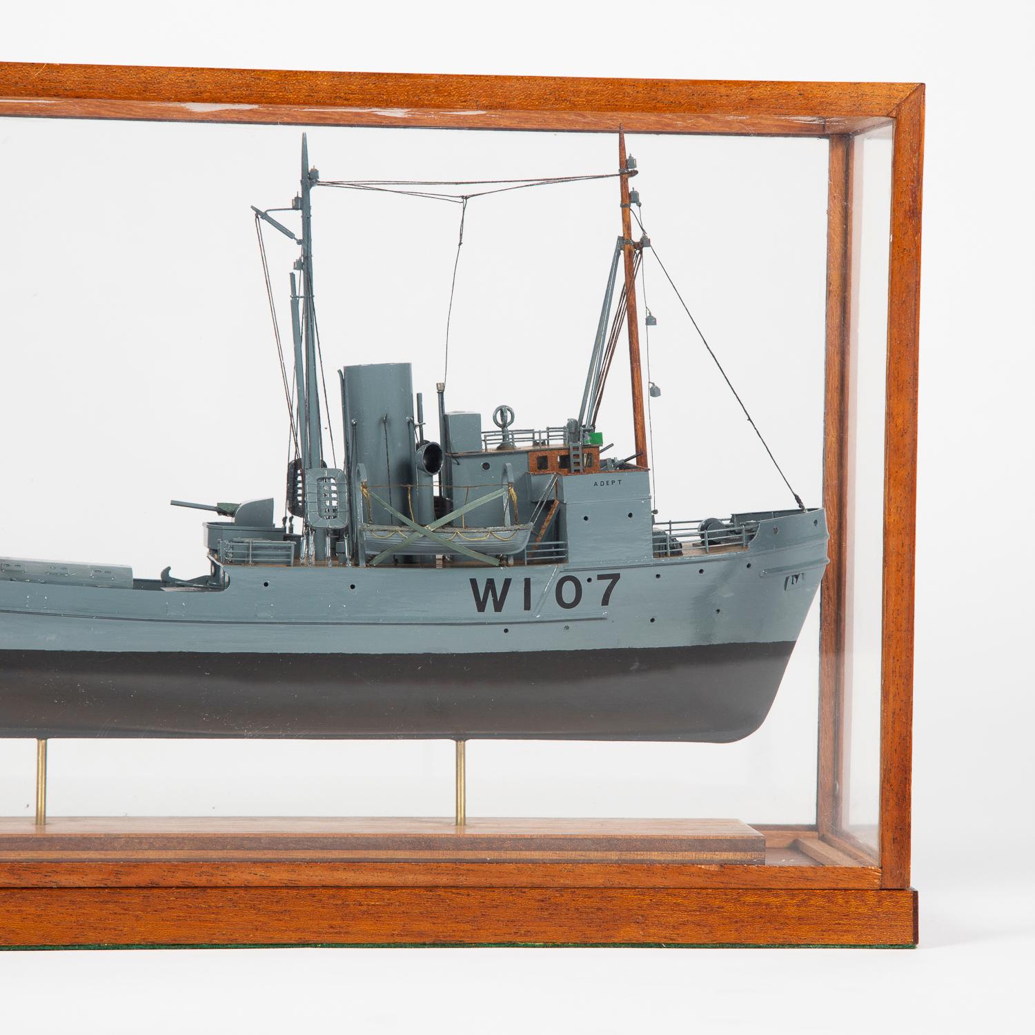 Cord Model of a WWII Admiralty Rescue Tug