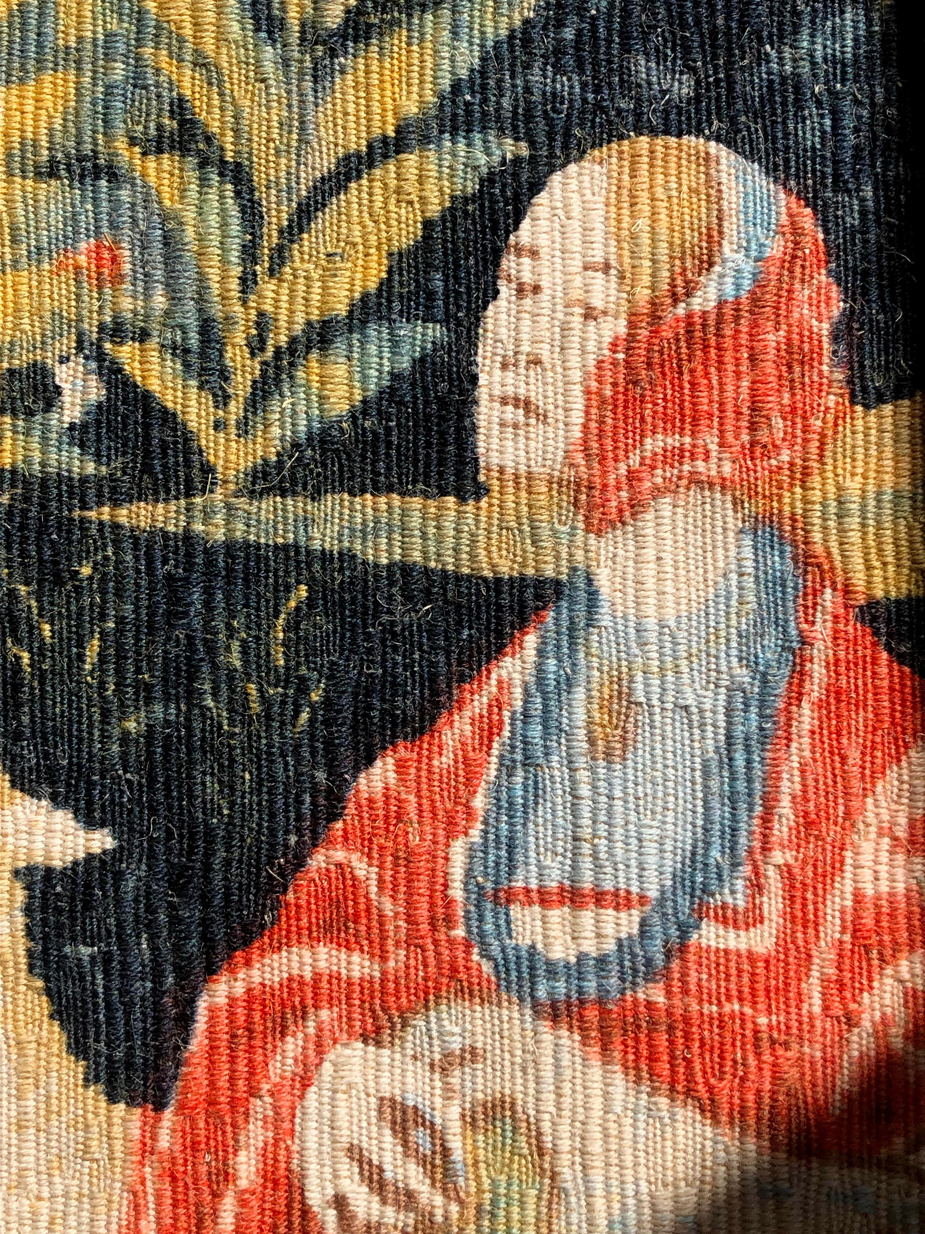 A MODERN & MIDDLE AGE AUBUSSON Tapestry by ROBERT FOUR, France 1950 6