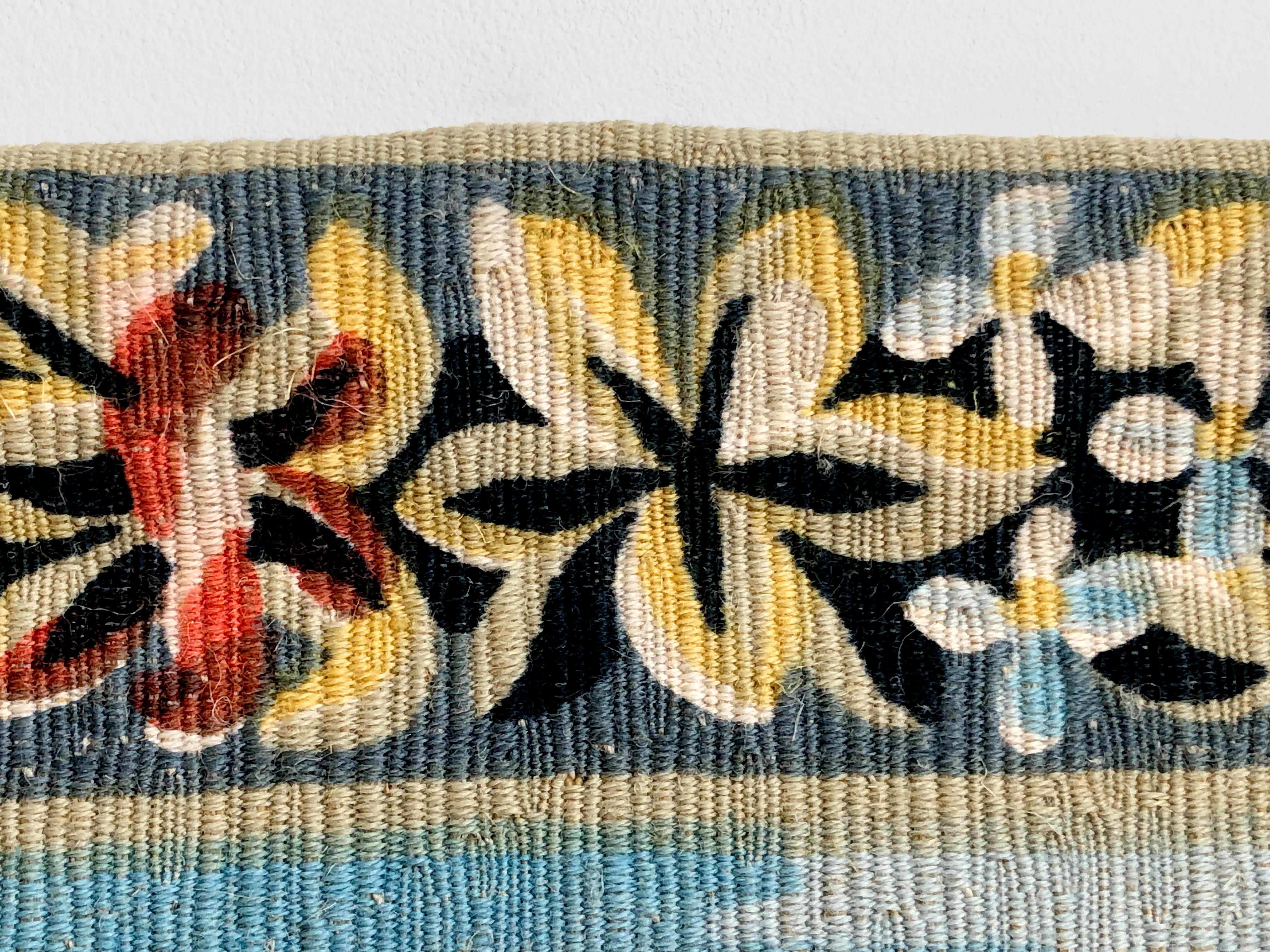 A MODERN & MIDDLE AGE AUBUSSON Tapestry by ROBERT FOUR, France 1950 In Excellent Condition In PARIS, FR